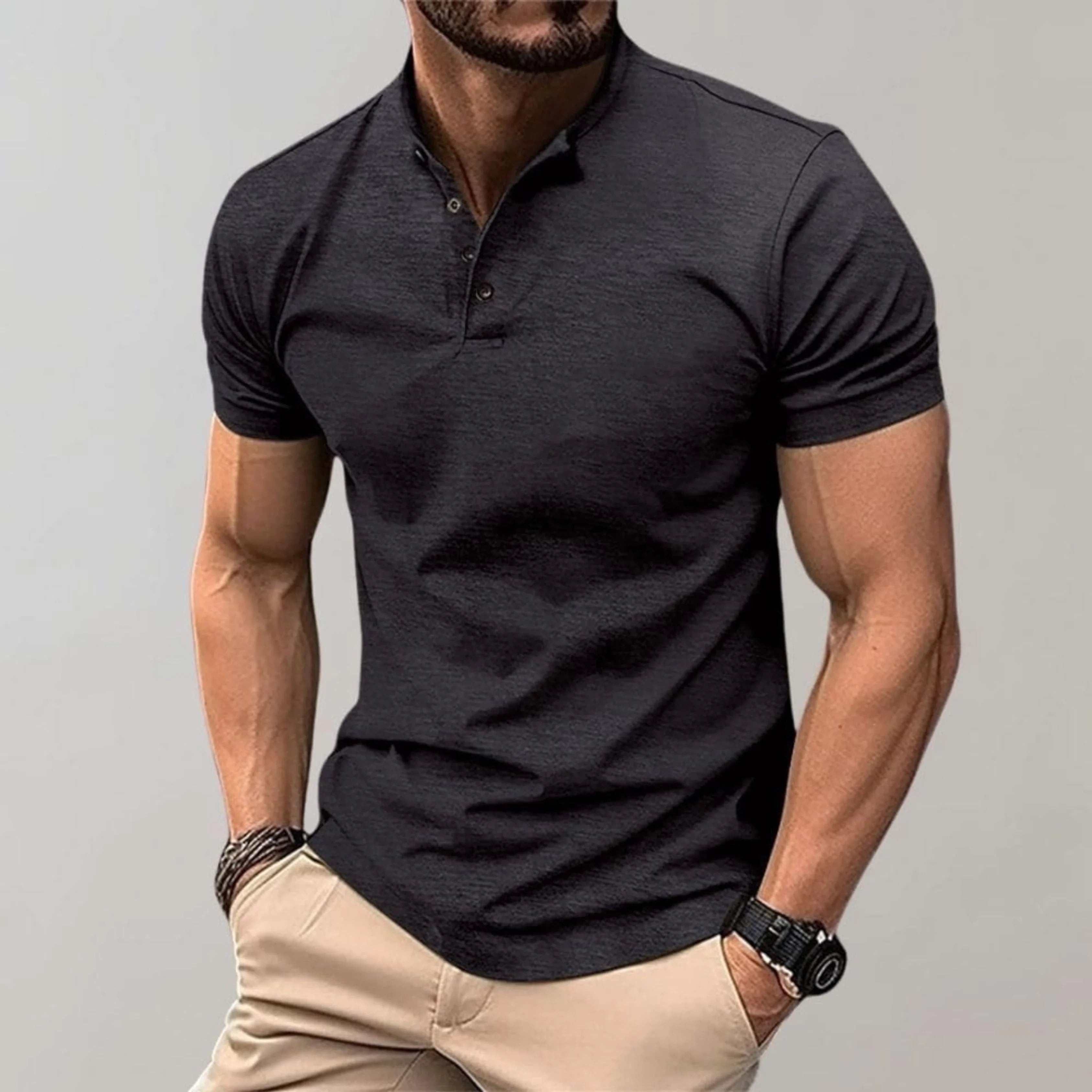 Hommes Polo Shirt | Casual Look Élégant