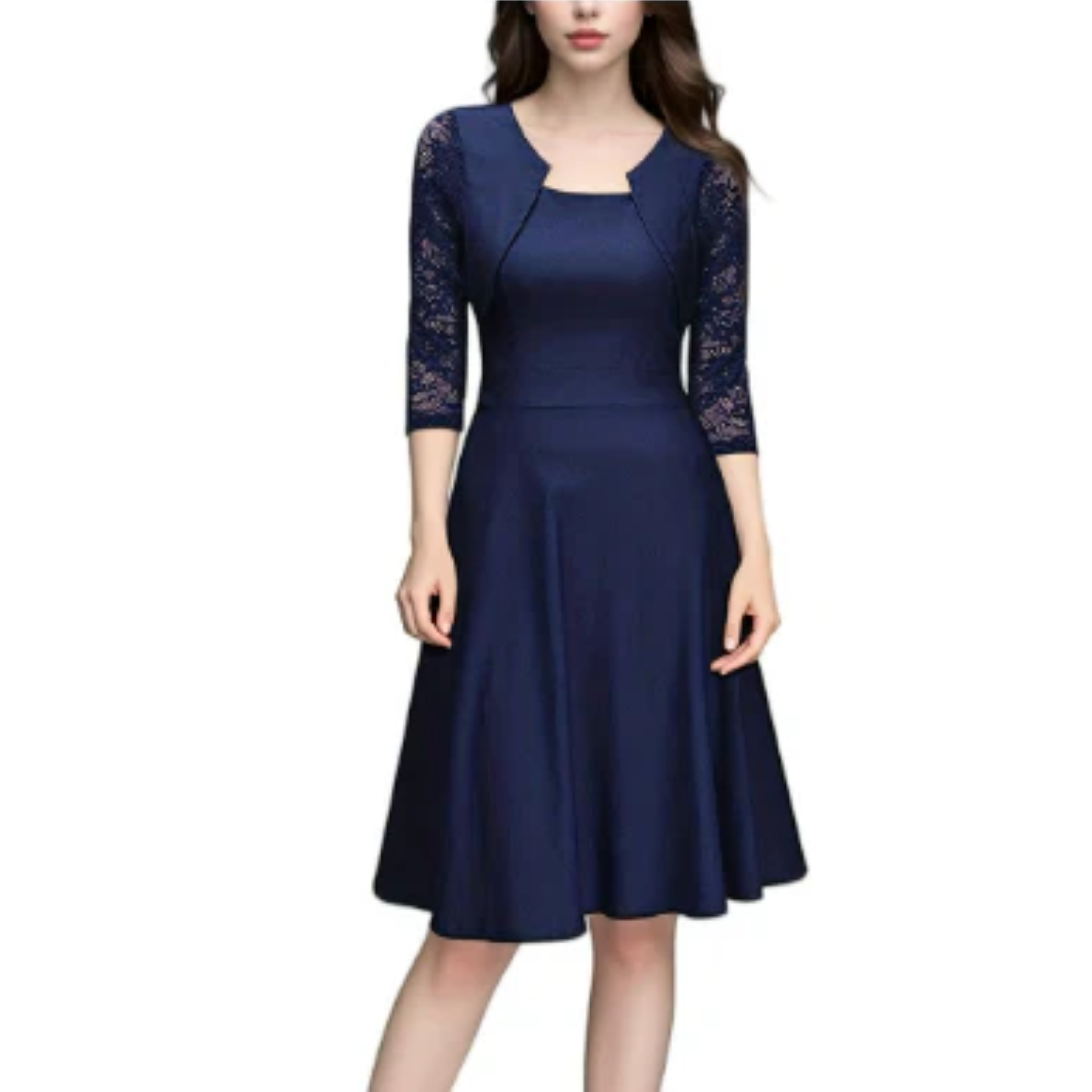 Lysandra | Femme Robe | Coupe Intemporelle et Polyvalente