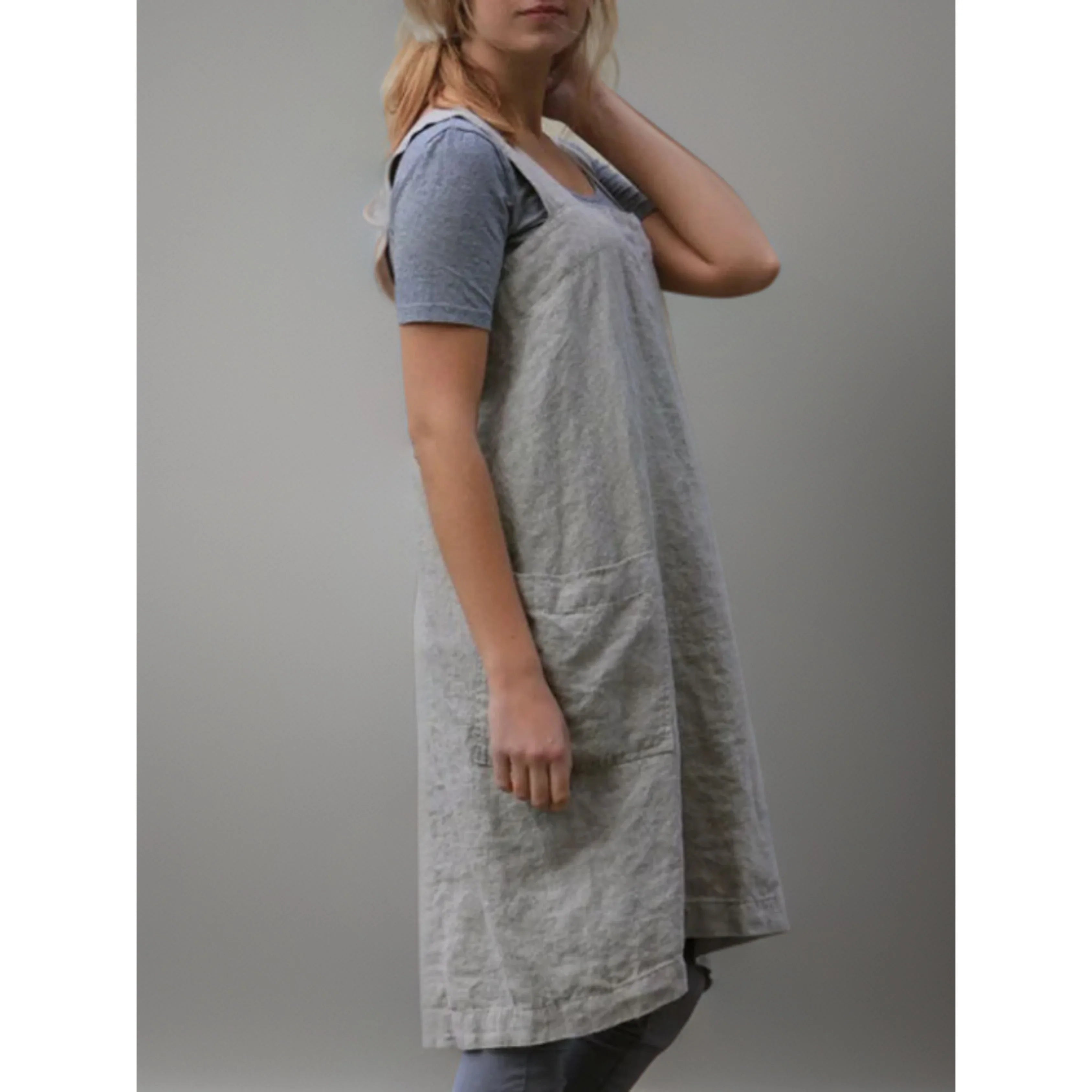 Femmes Robe Tablier | Poches Pratiques