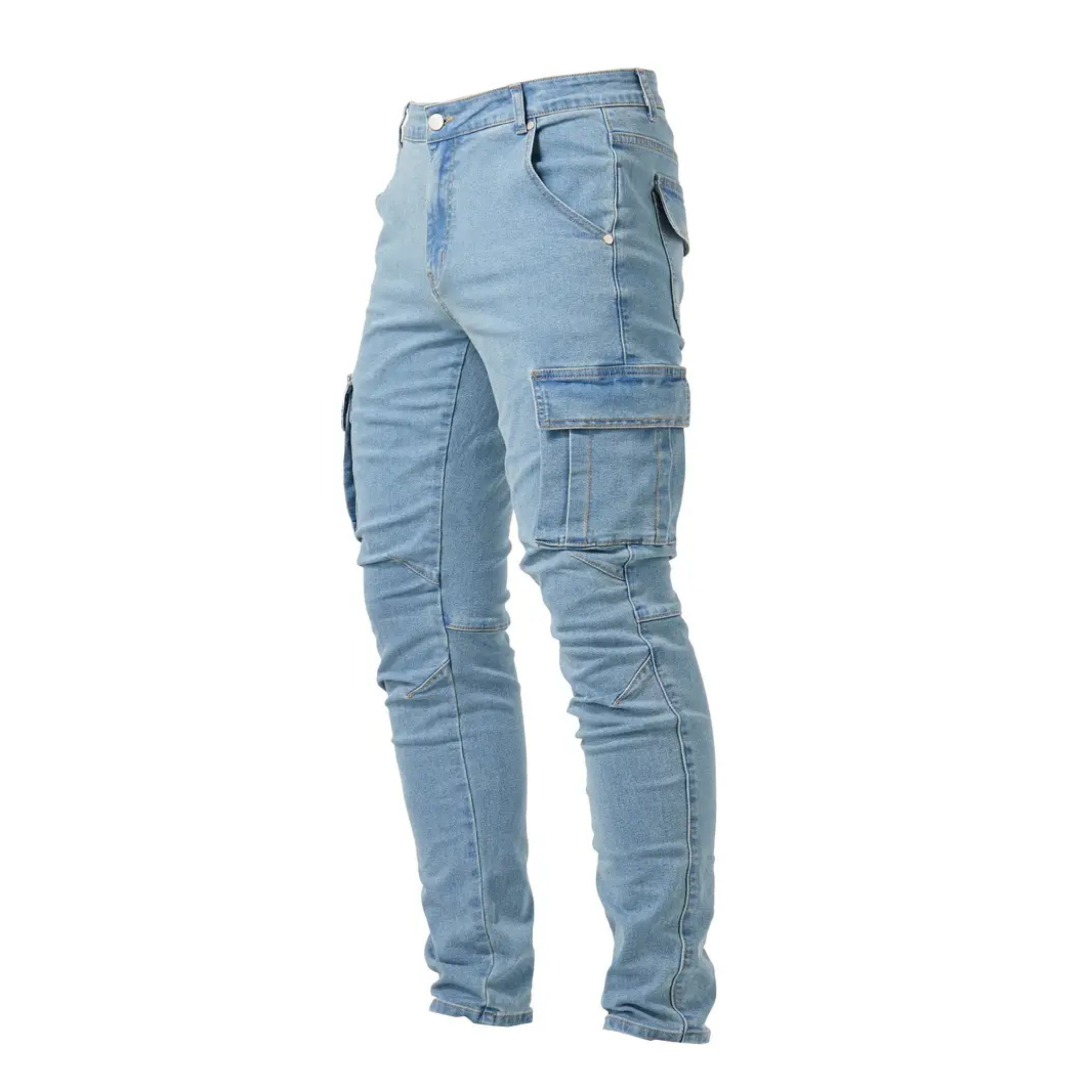 Timothée | Jean Cargo Homme | Confort et Style Polyvalent