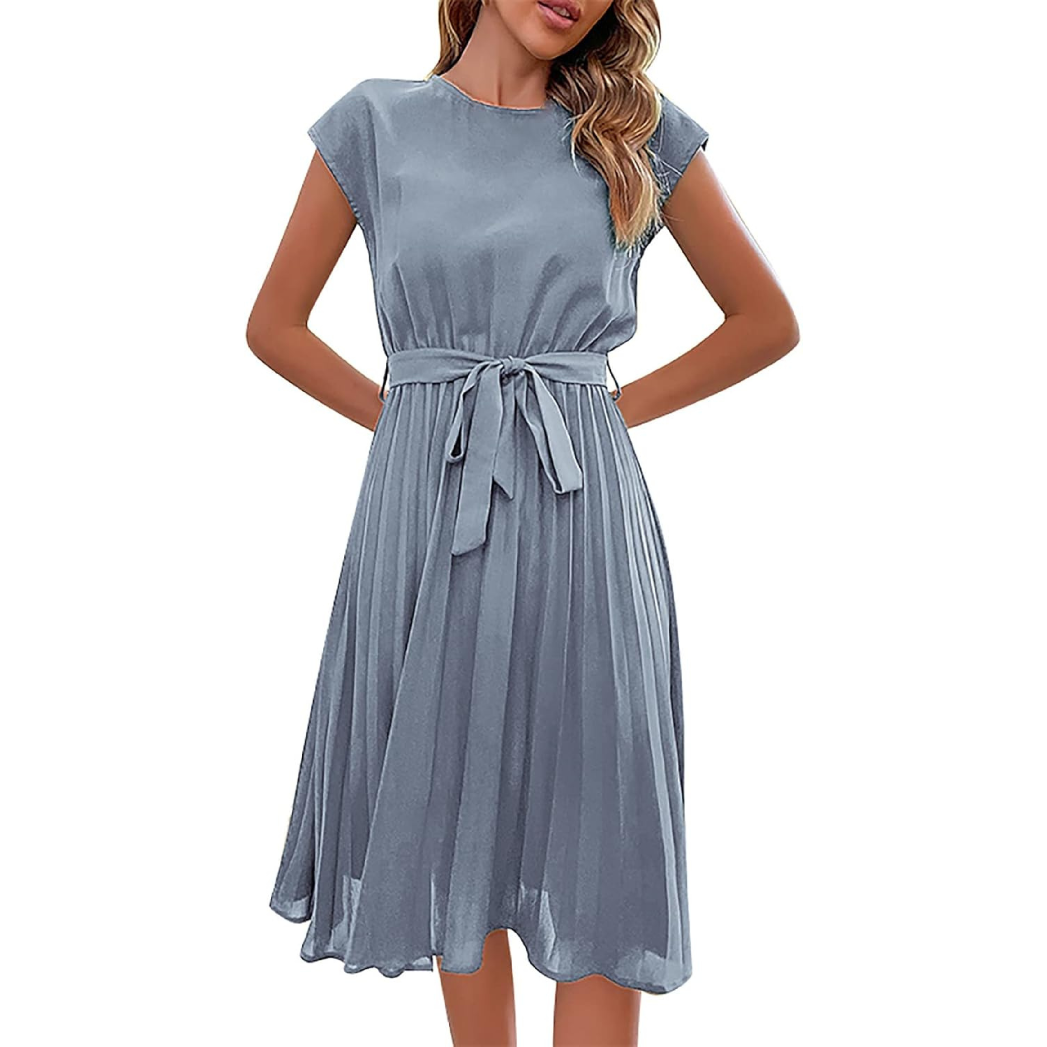 Femmes Robe Midi Ibiza | Style Cérémonie