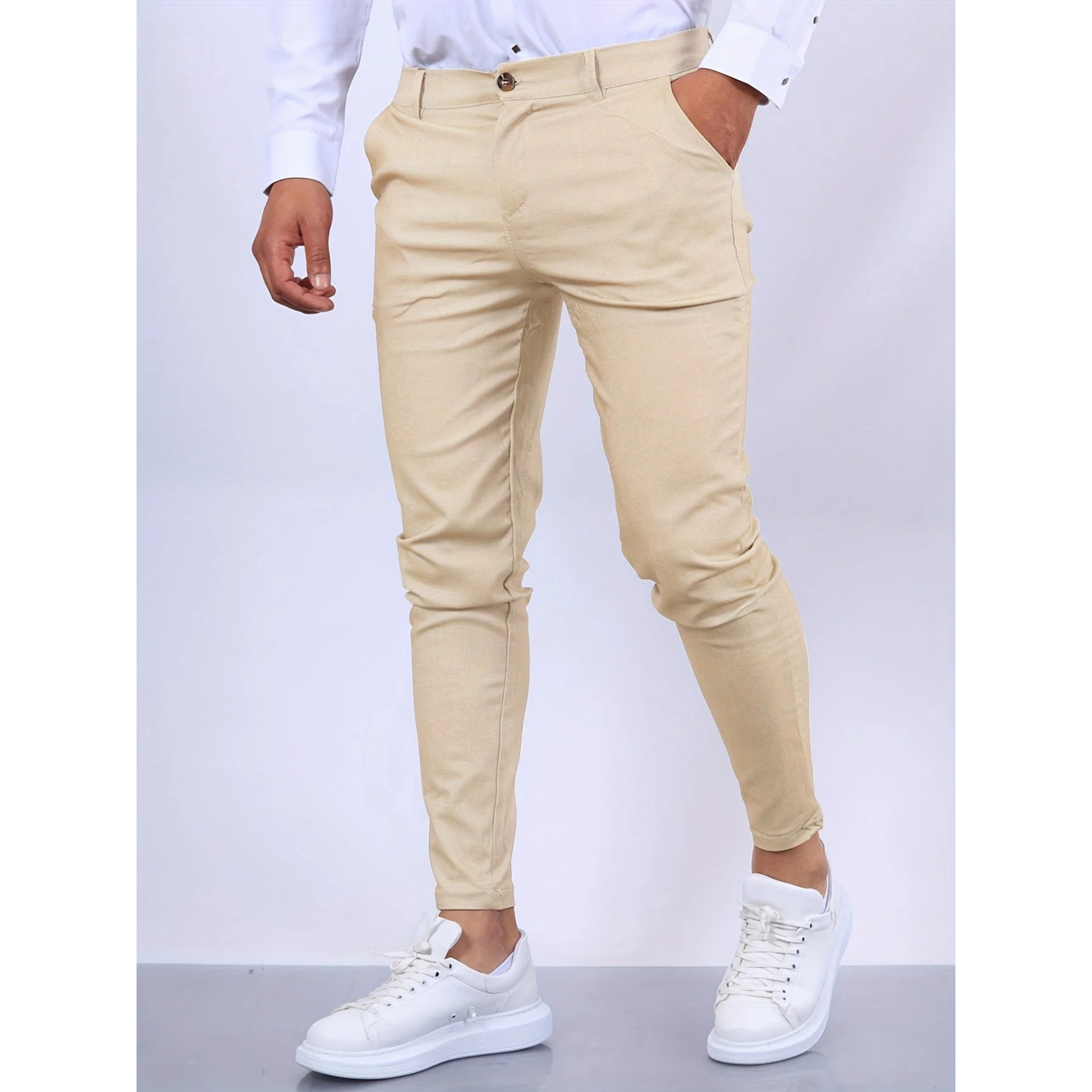 Henri | Pantalon Business Homme | Coupe Slim Structurée