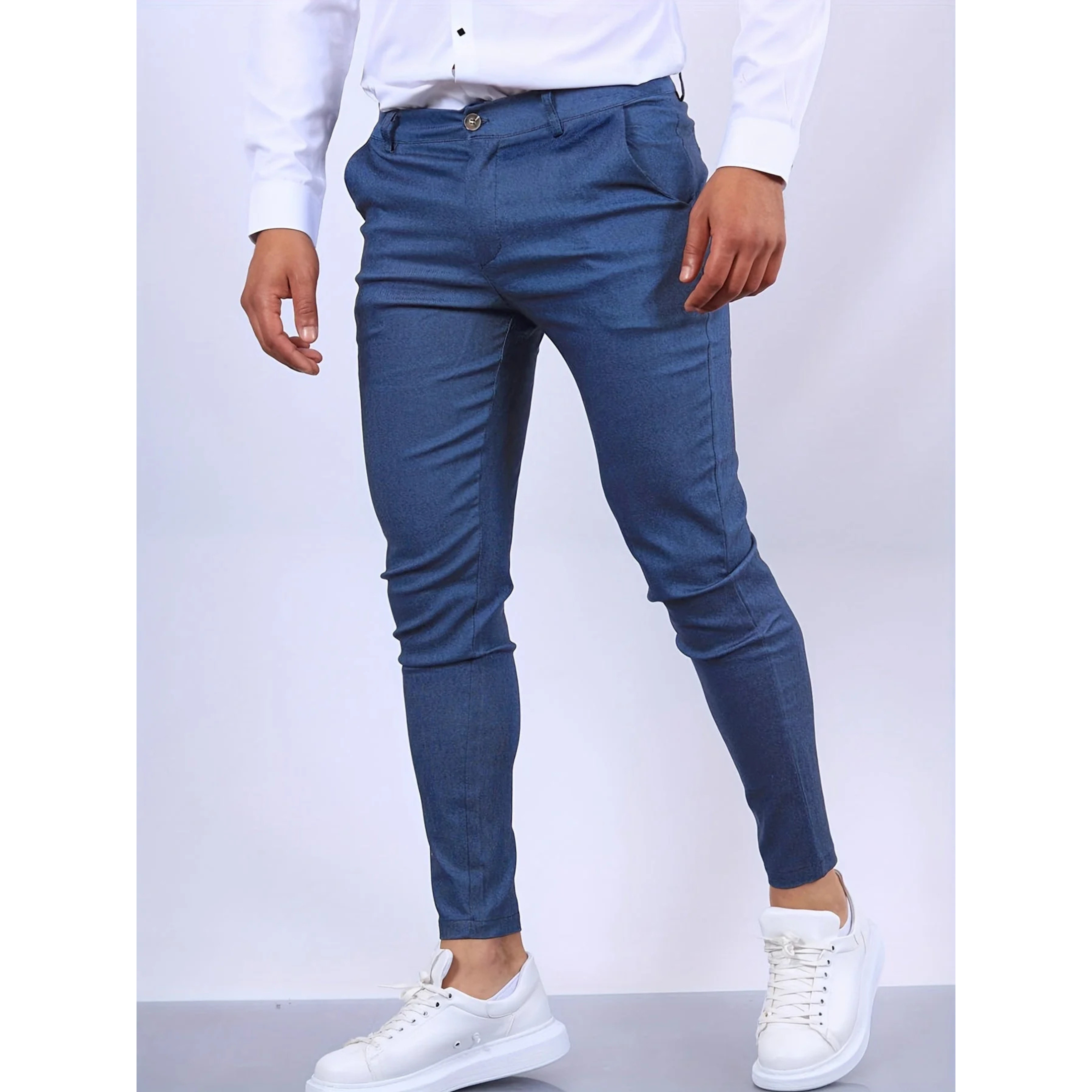 Henri | Pantalon Business Homme | Coupe Slim Structurée