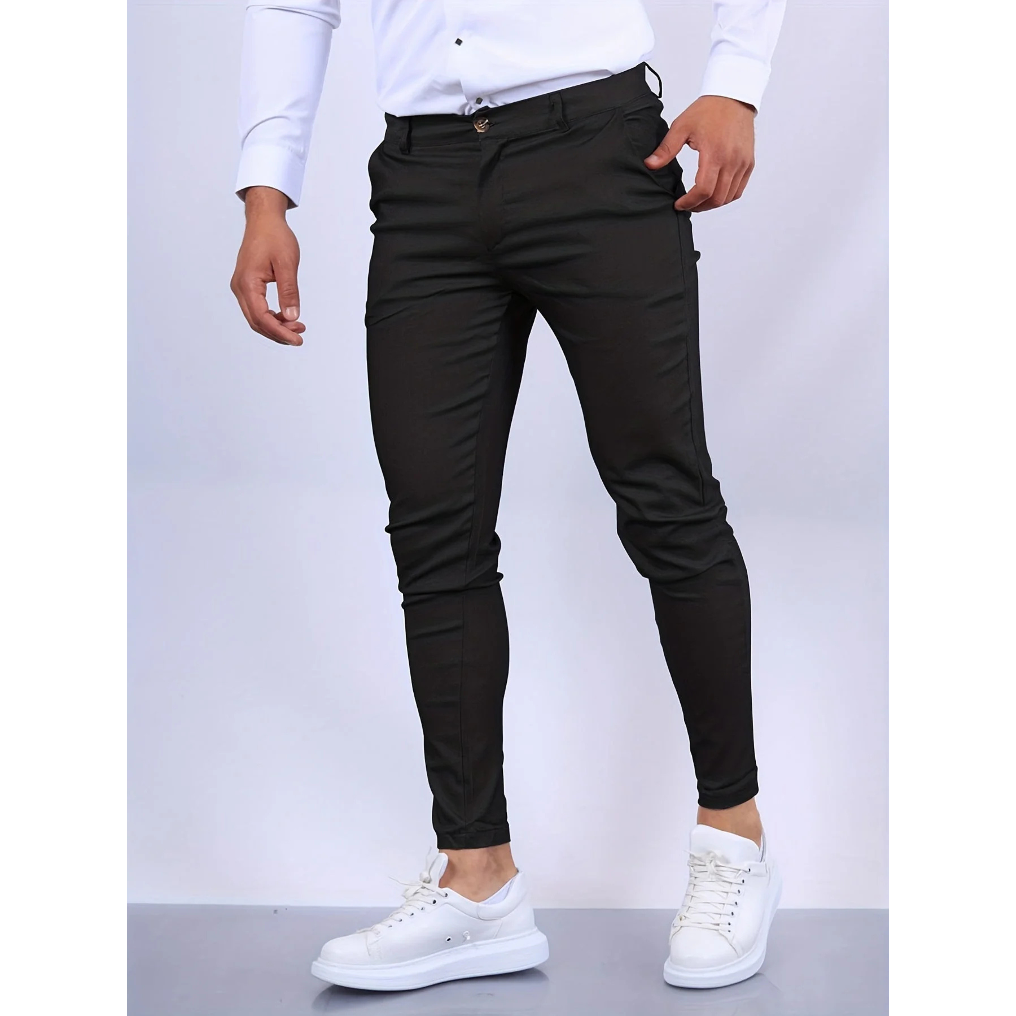 Henri | Pantalon Business Homme | Coupe Slim Structurée