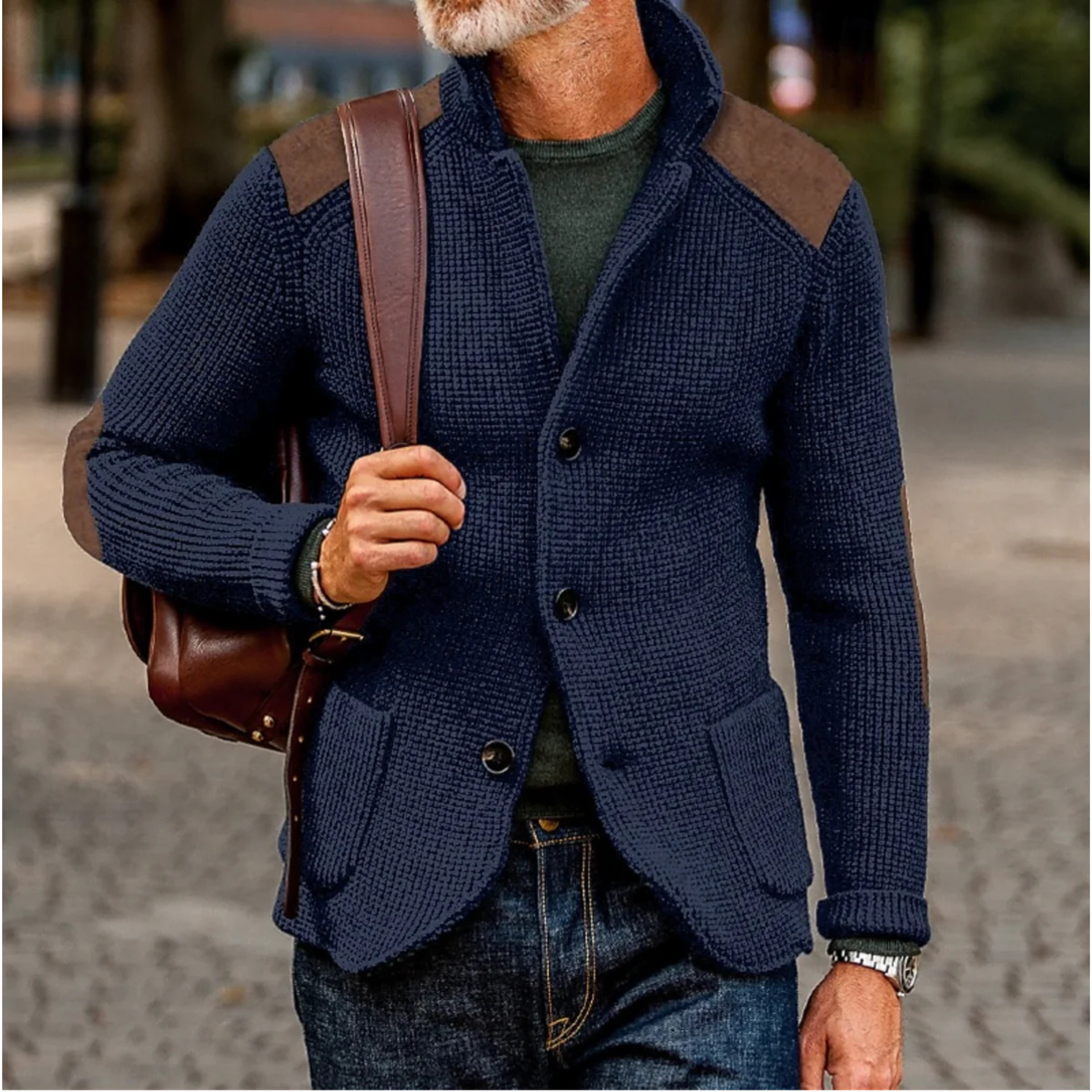 Agustin | Homme Cardigan | Chaleur et Polyvalence pour l’Hiver