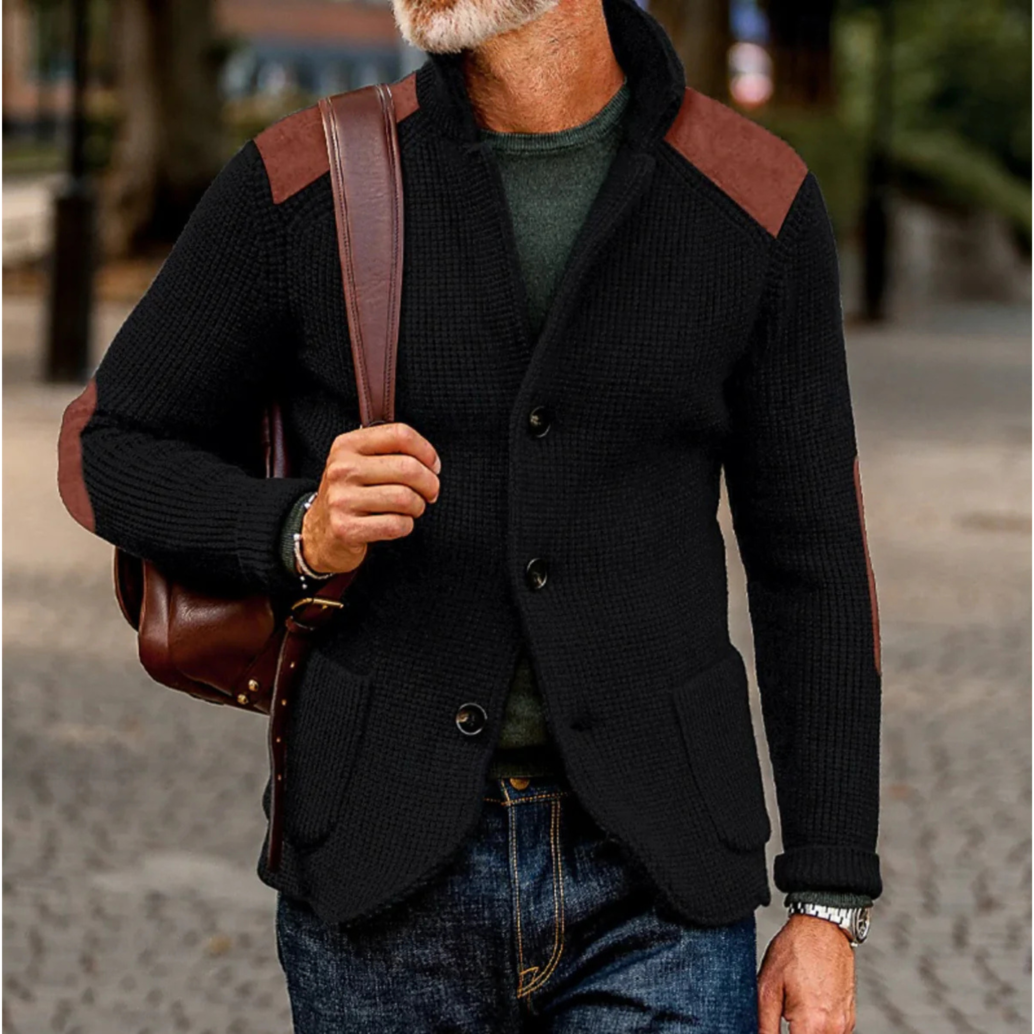 Agustin | Homme Cardigan | Chaleur et Polyvalence pour l’Hiver