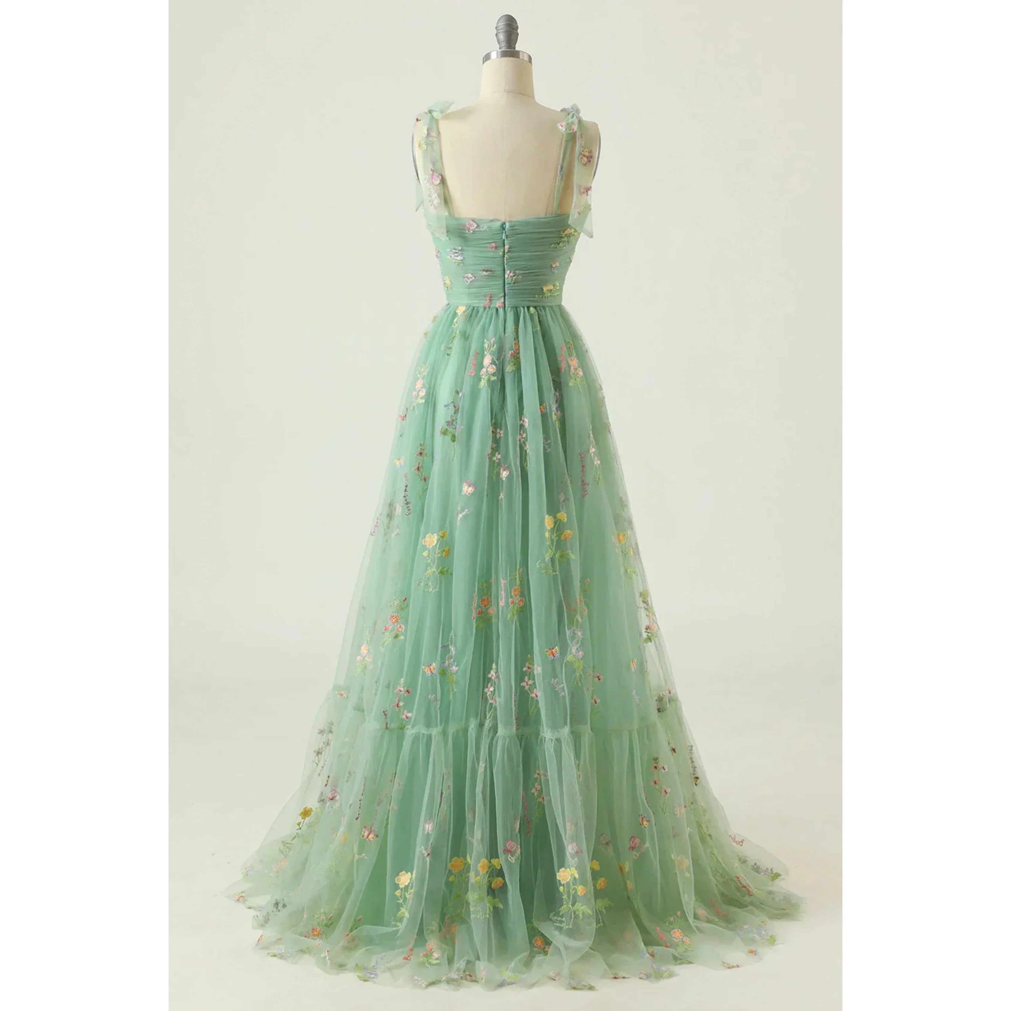 Femmes Robe de Bal | Tulle Brodé Premium