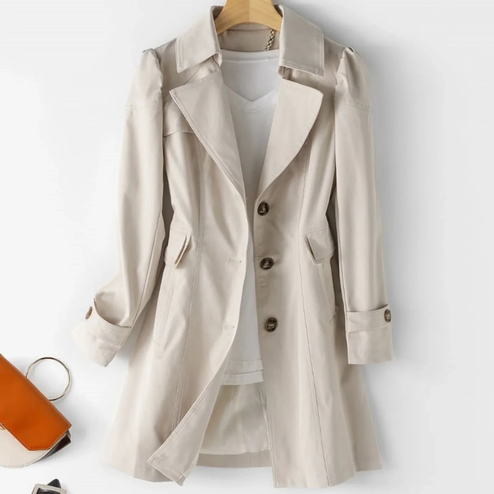 Femmes Trench-Coat Imperméable | Style Classique