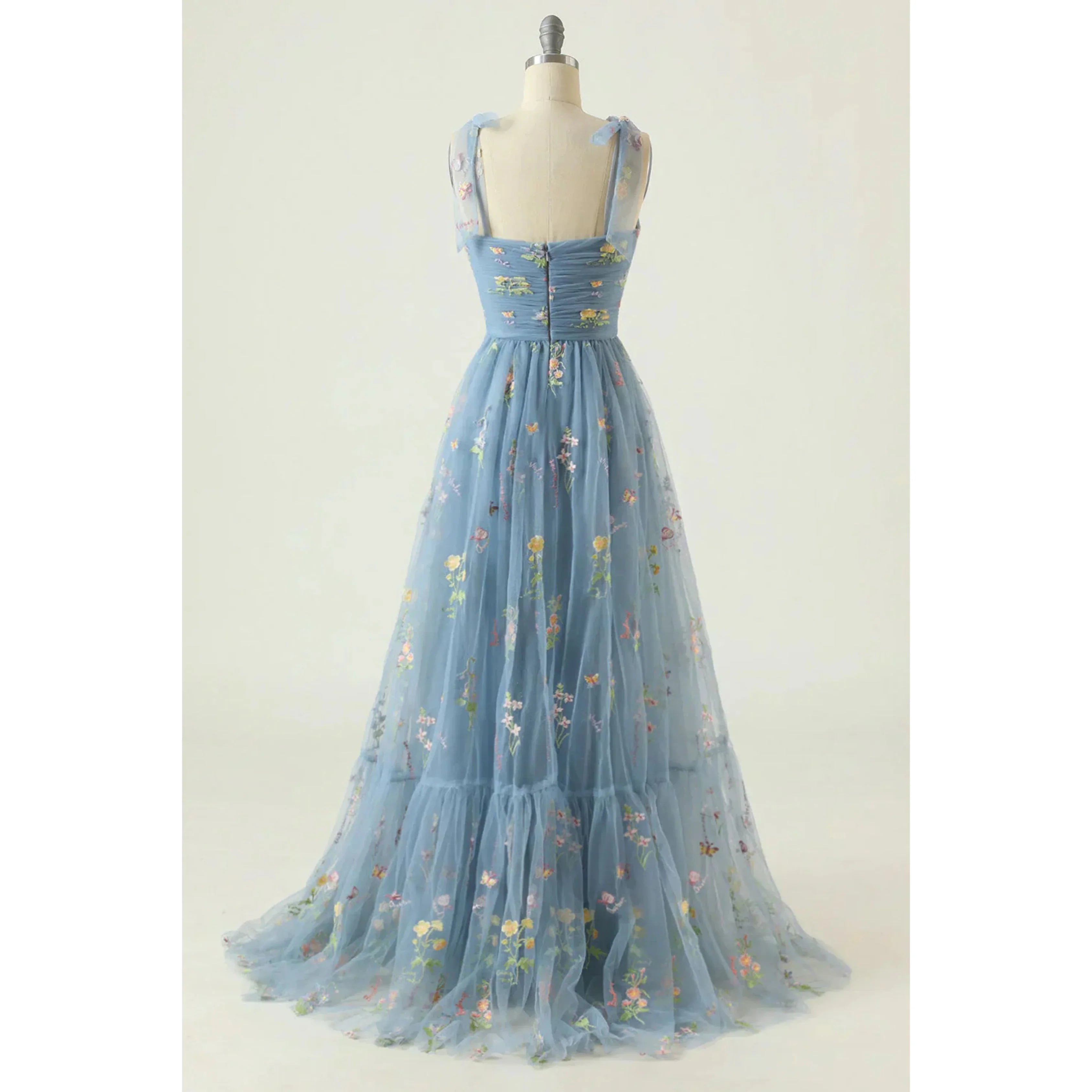 Femmes Robe de Bal | Tulle Brodé Premium