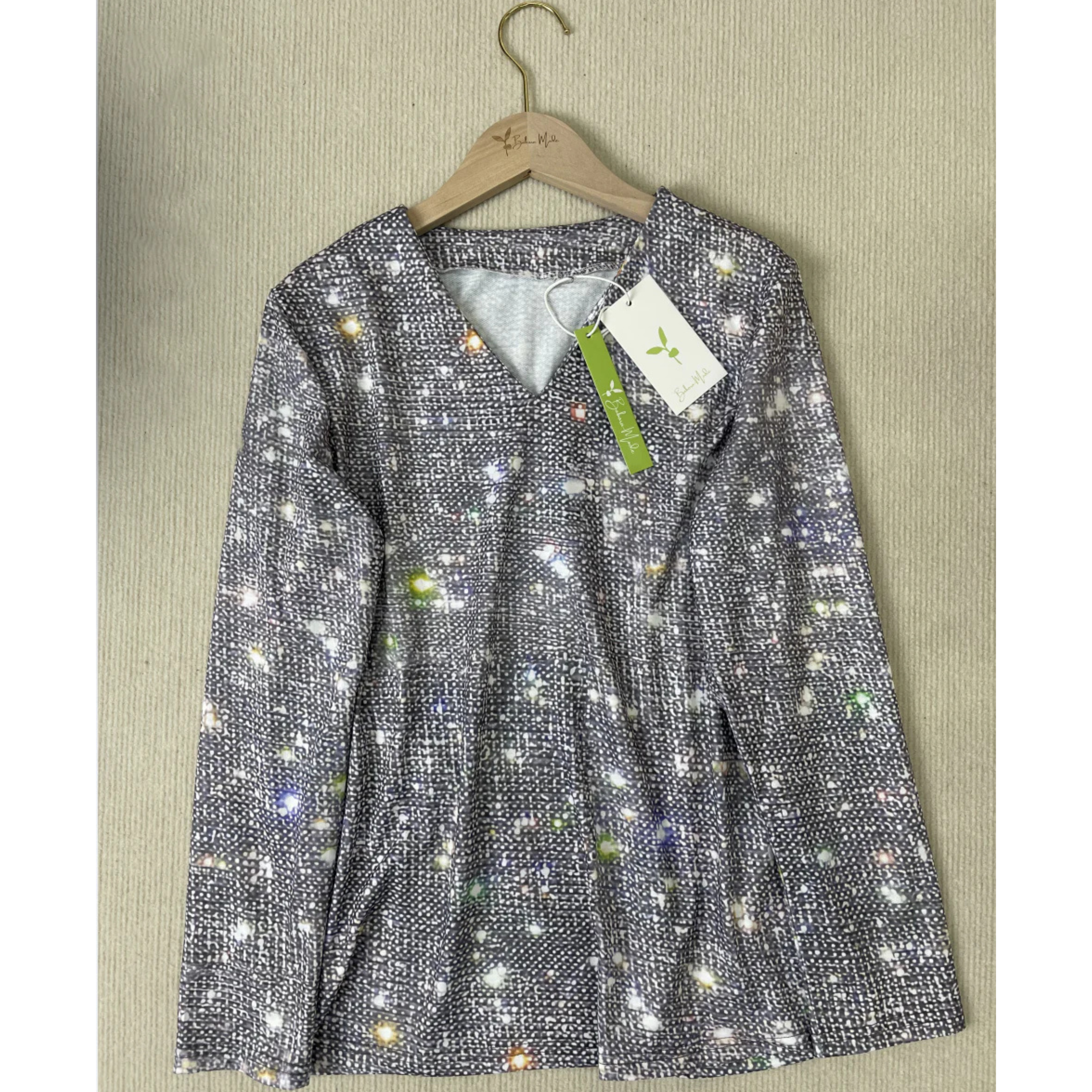 Lucilia | Femme Blouse | Scintillante et Idéale pour les Soirées