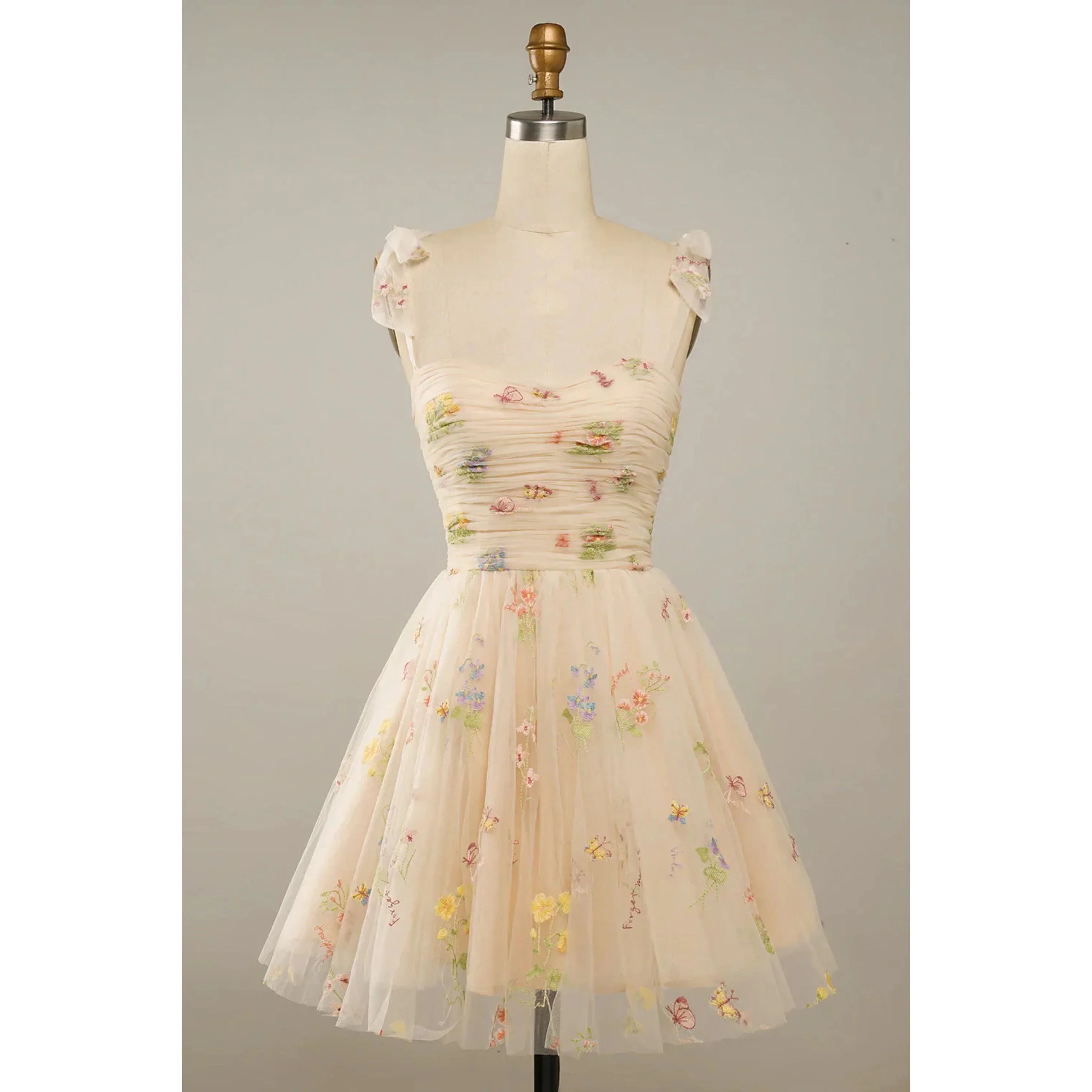 Femmes Robe de Bal | Tulle Brodé Premium