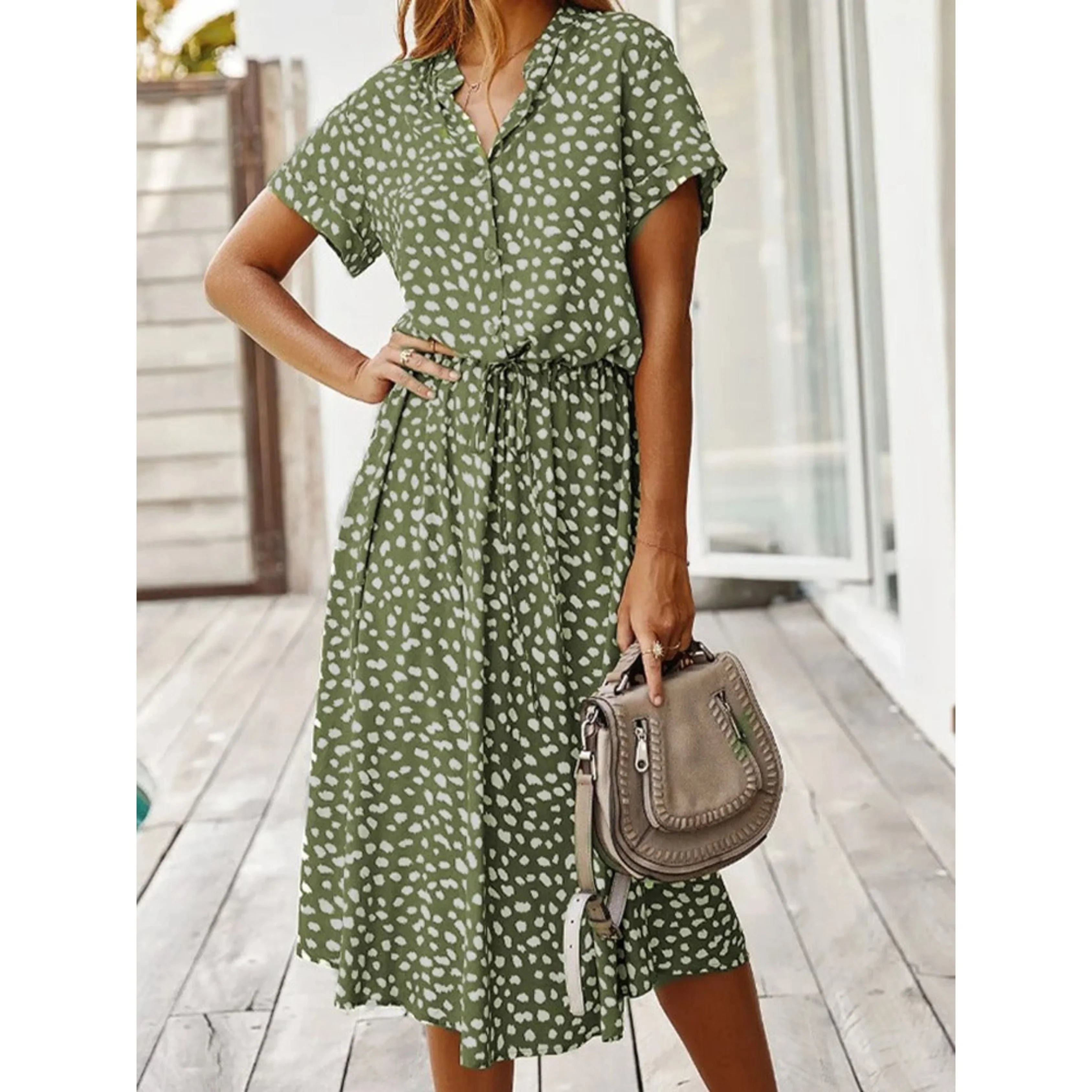 Femmes Robe Confortable | Coupe Classique