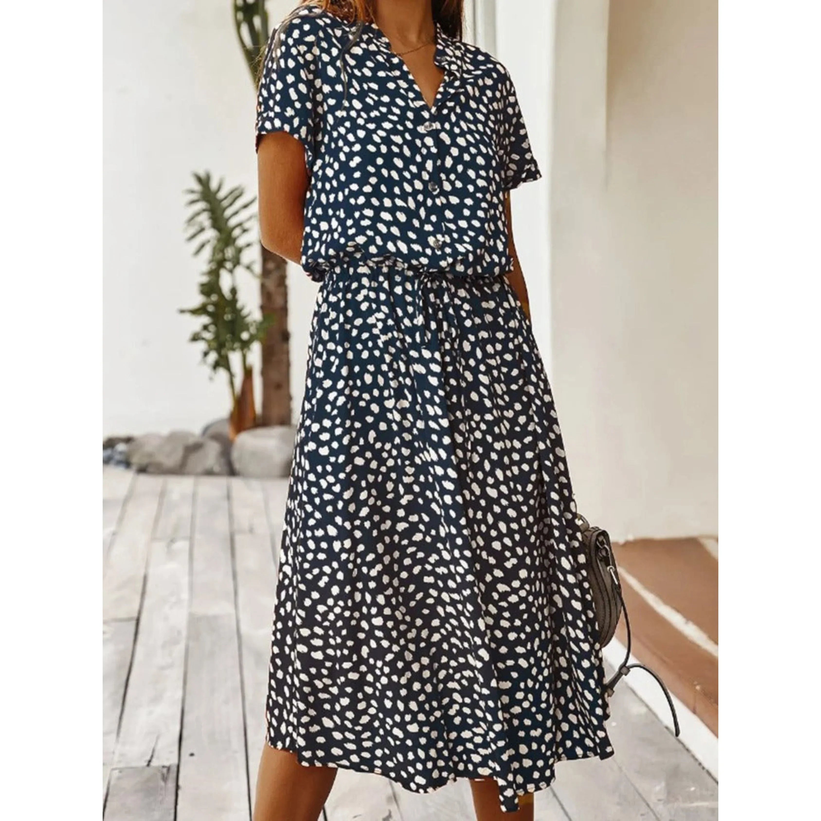 Femmes Robe Confortable | Coupe Classique