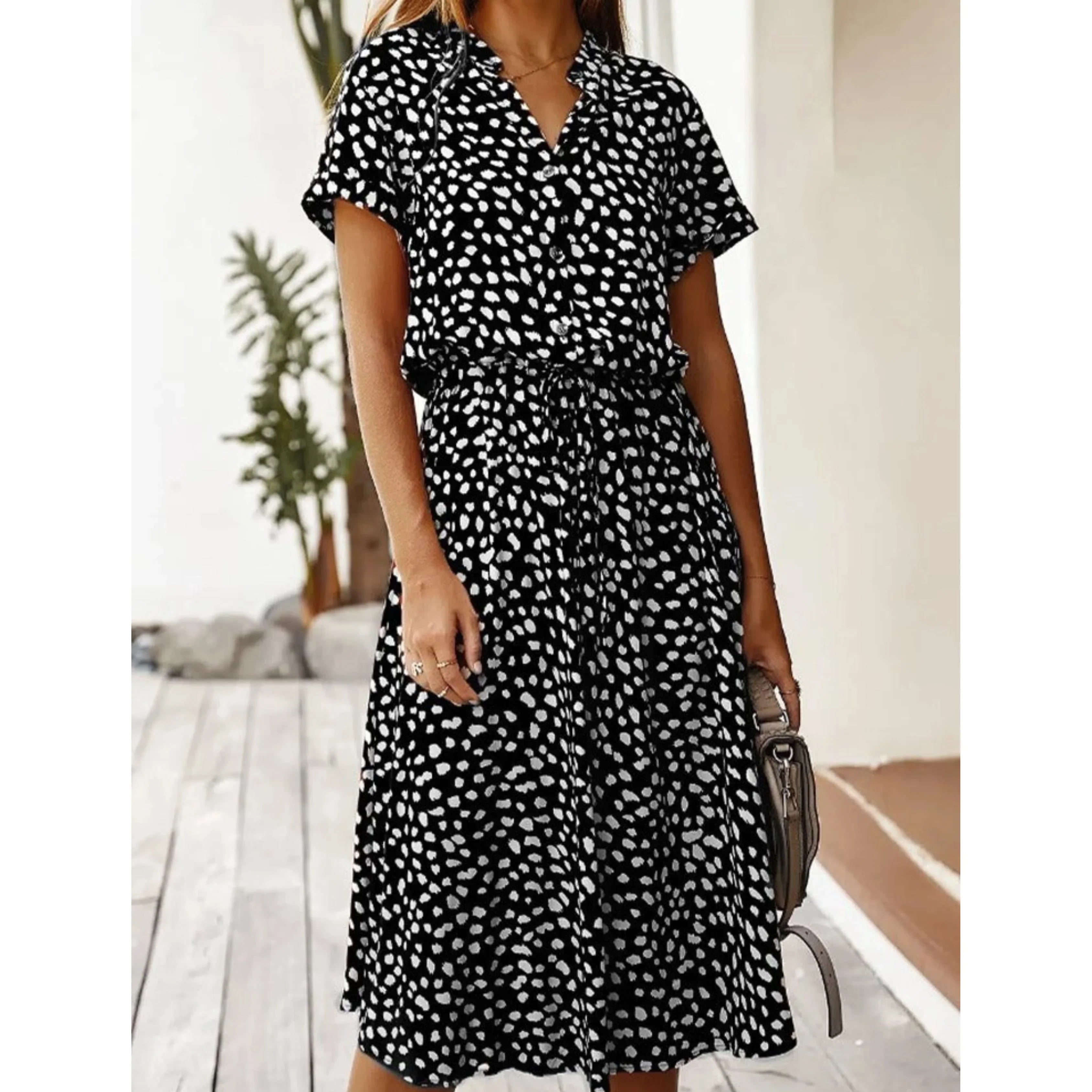 Femmes Robe Confortable | Coupe Classique