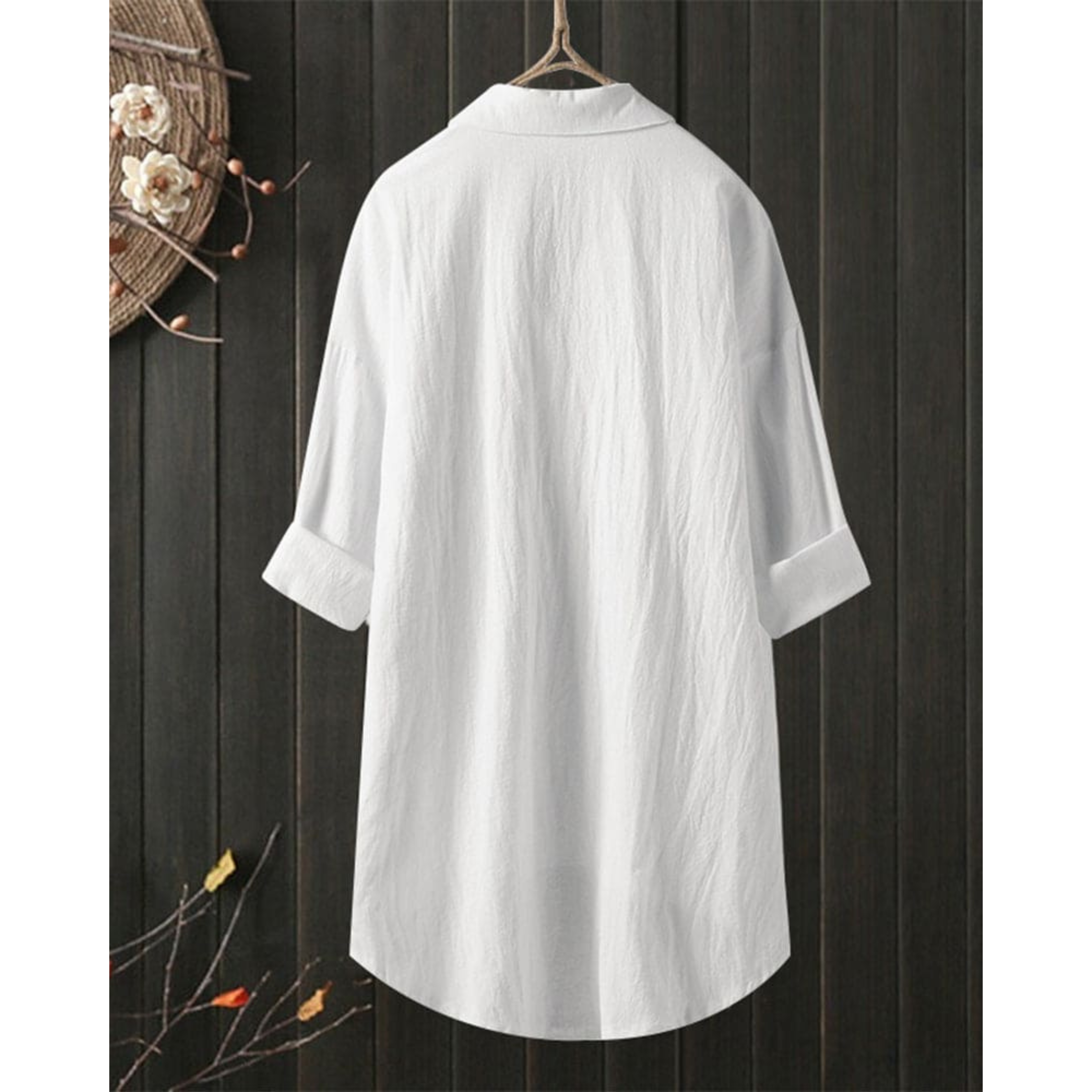 Femmes Blouse Fluide | Coupe Aérienne Manches Longues