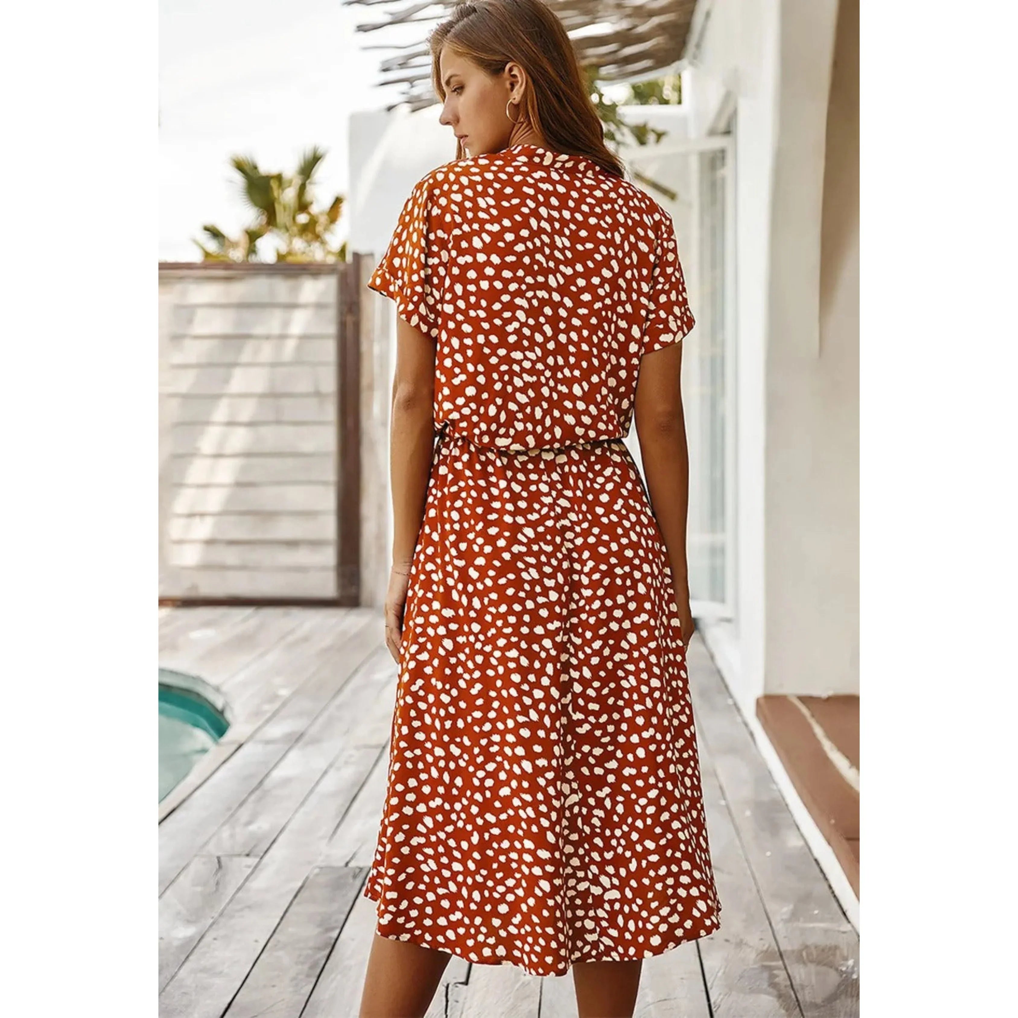 Femmes Robe Confortable | Coupe Classique