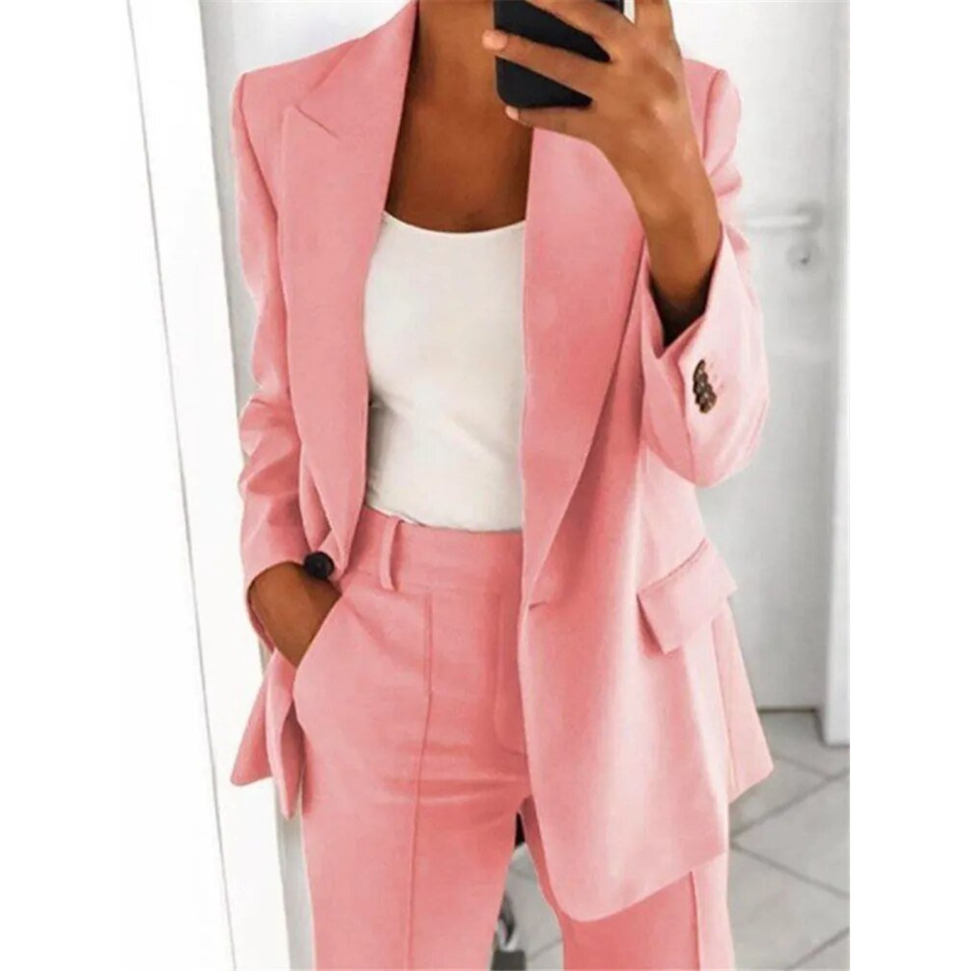 Indira | Femme Ensemble Blazer | Coupe Ajustée et Confort