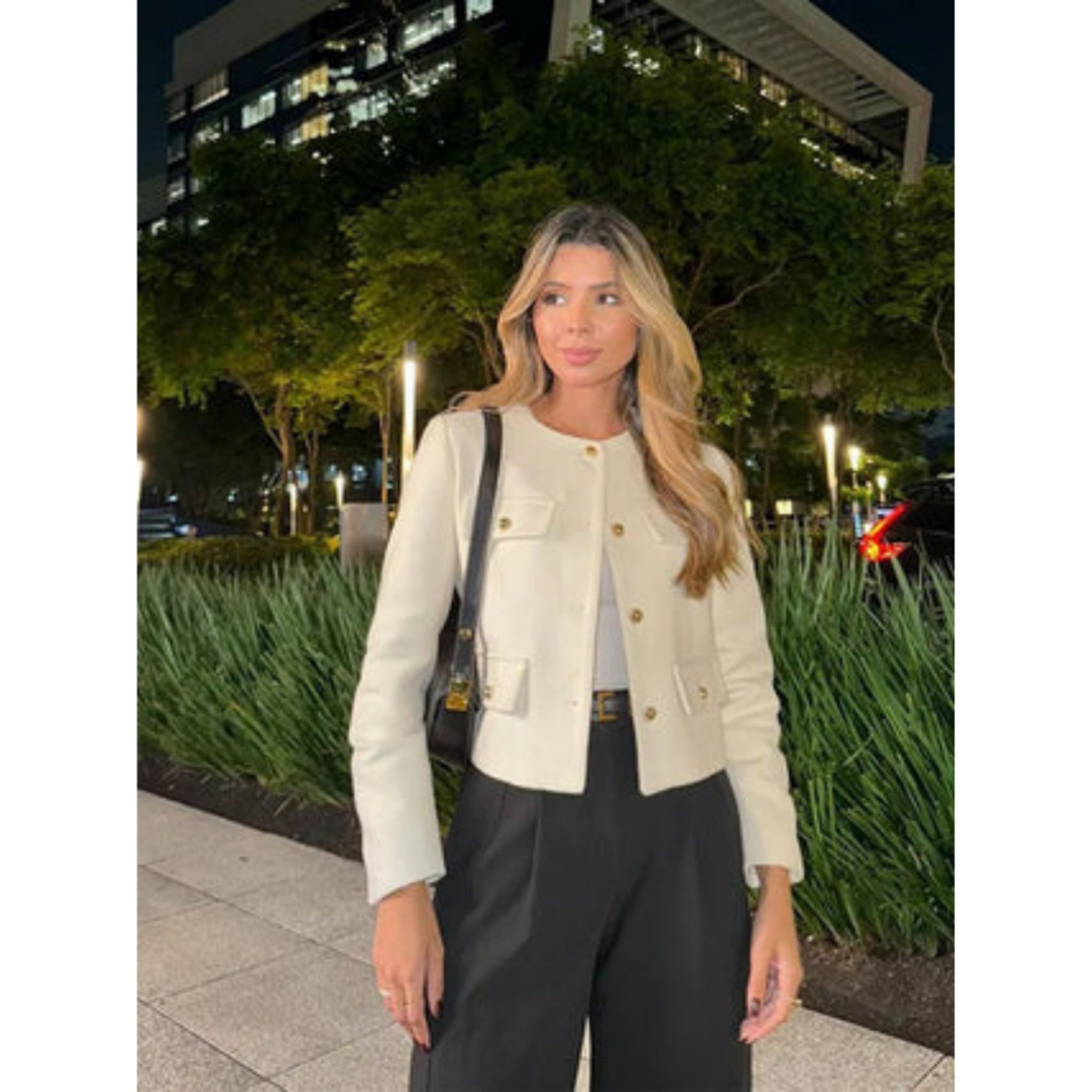 Audriélle | Veste Courte Pour Femme | Boutons Dorés