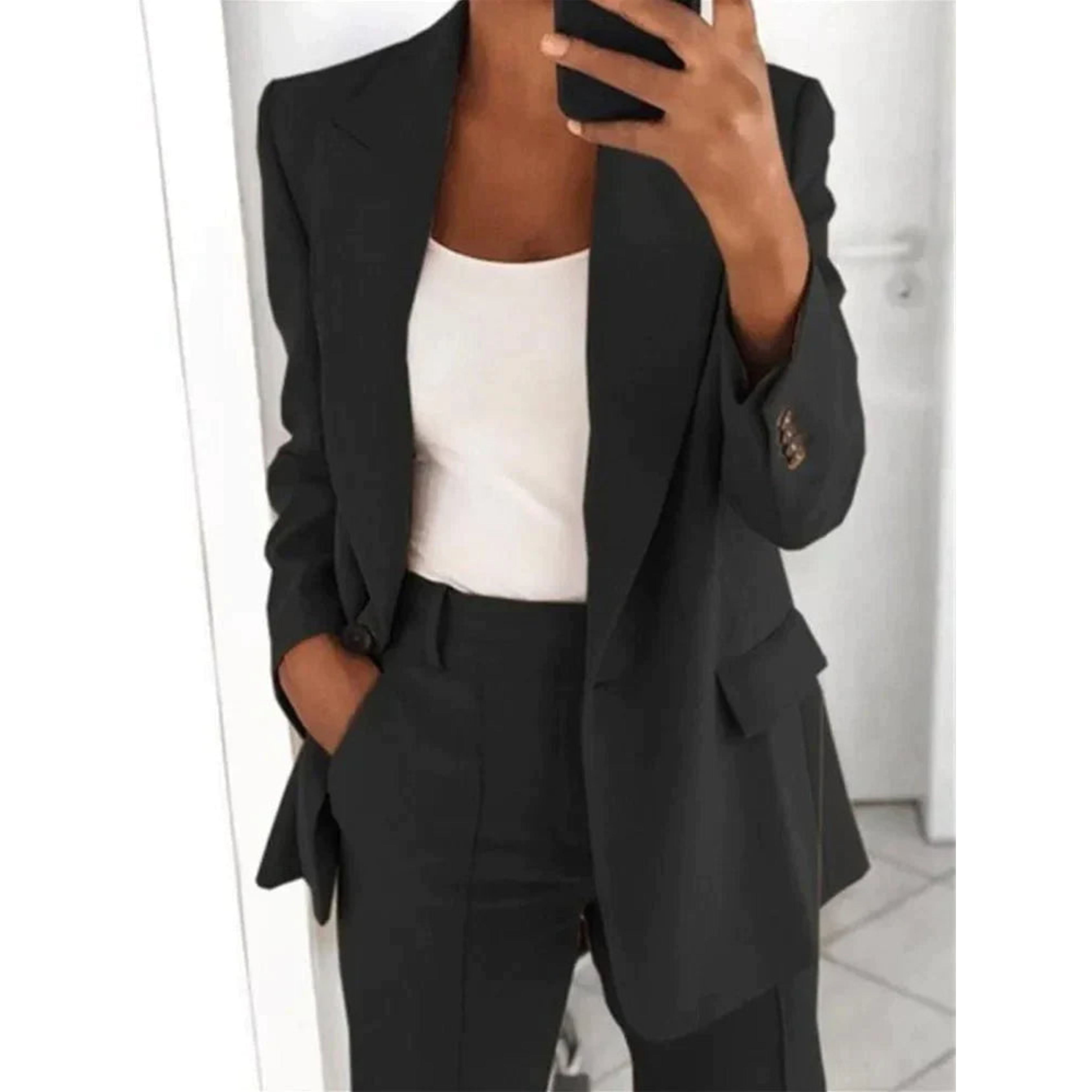 Indira | Femme Ensemble Blazer | Coupe Ajustée et Confort