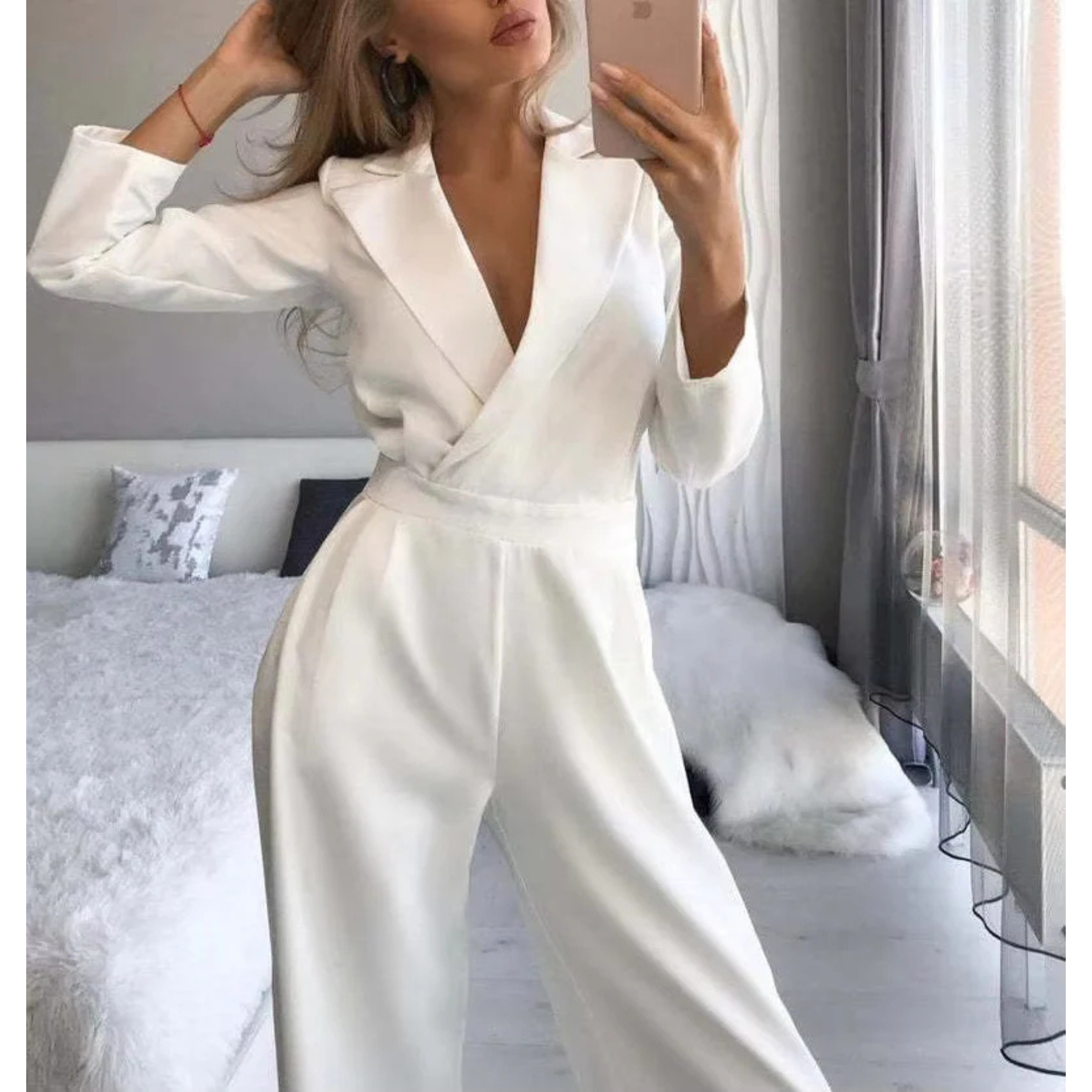 Josseline | Femme Combinaison Élégante | Coupe Structurée