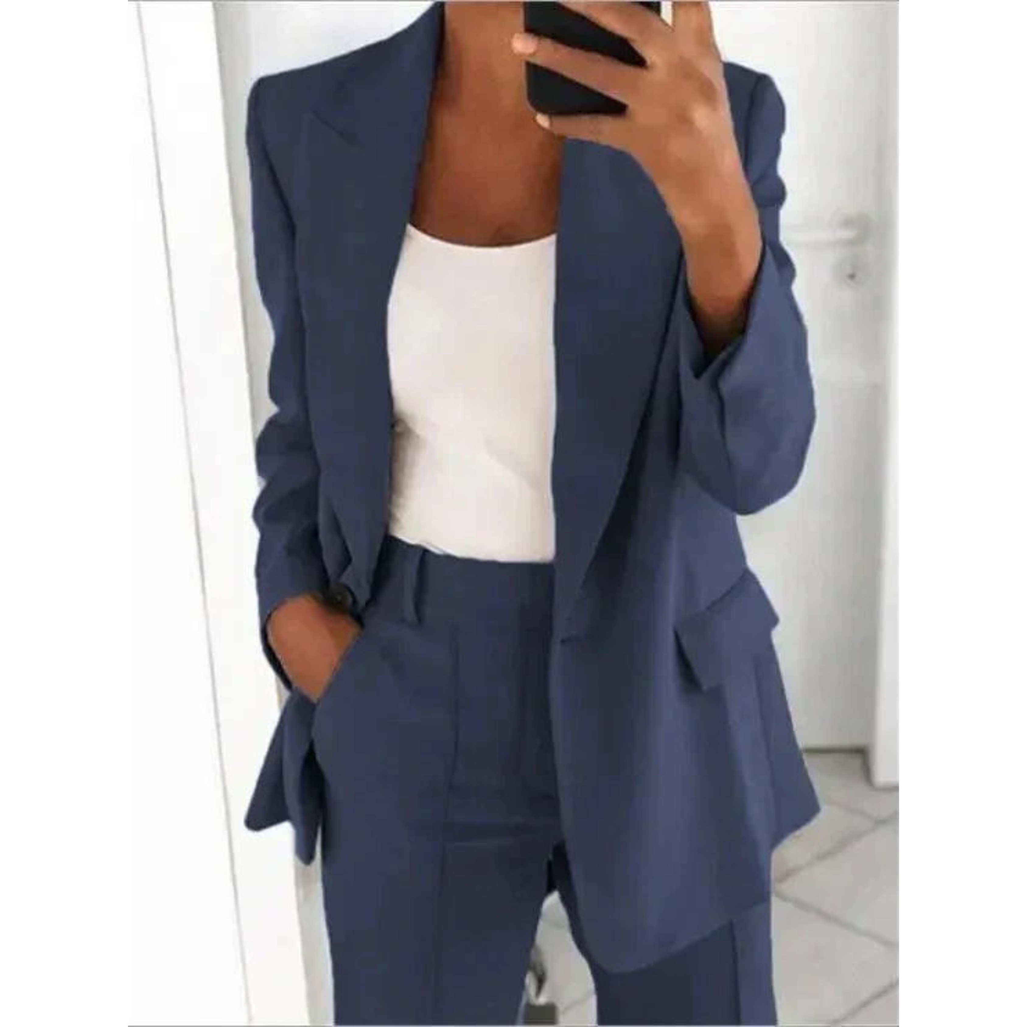 Indira | Femme Ensemble Blazer | Coupe Ajustée et Confort