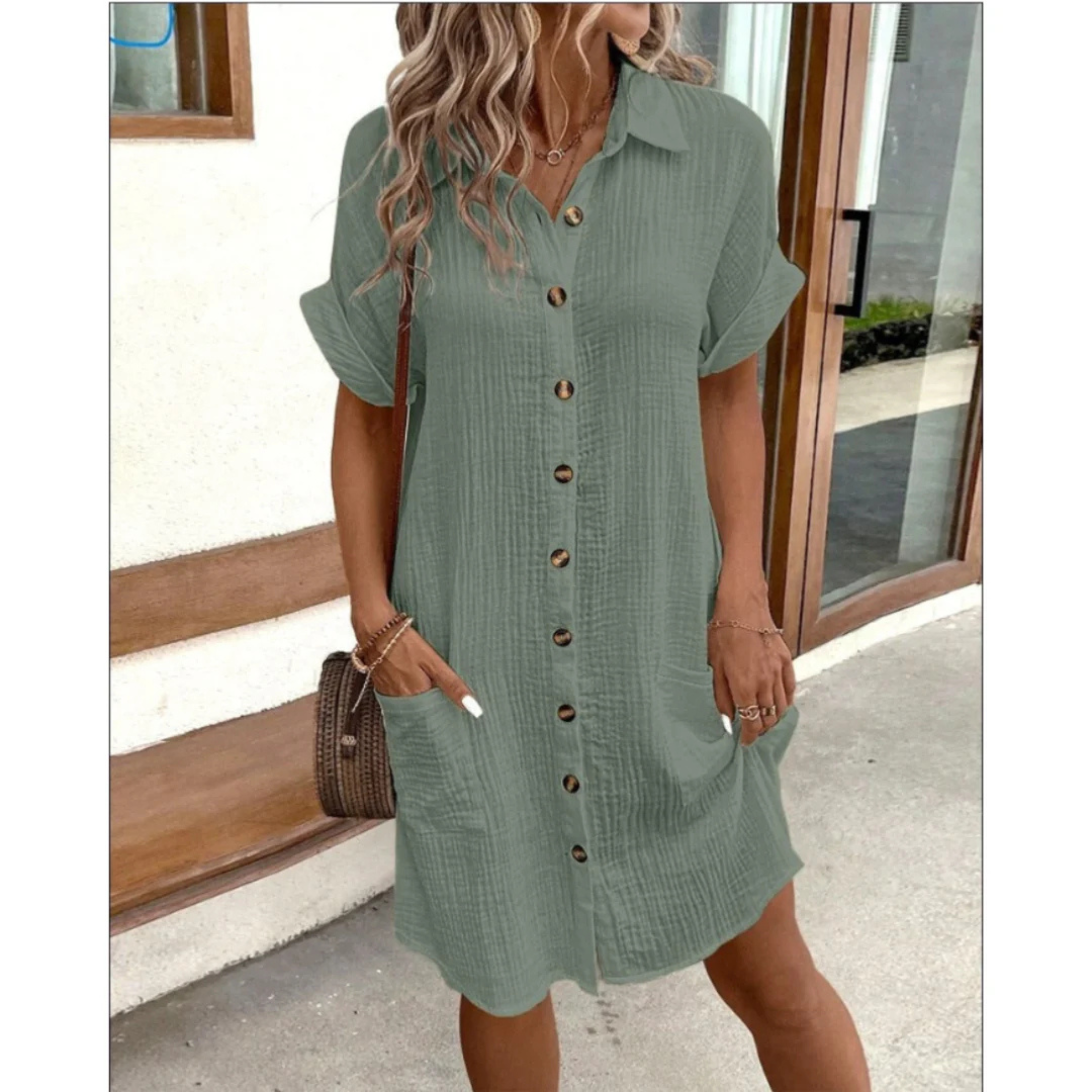 Femmes Robe Chemise | Style Chic