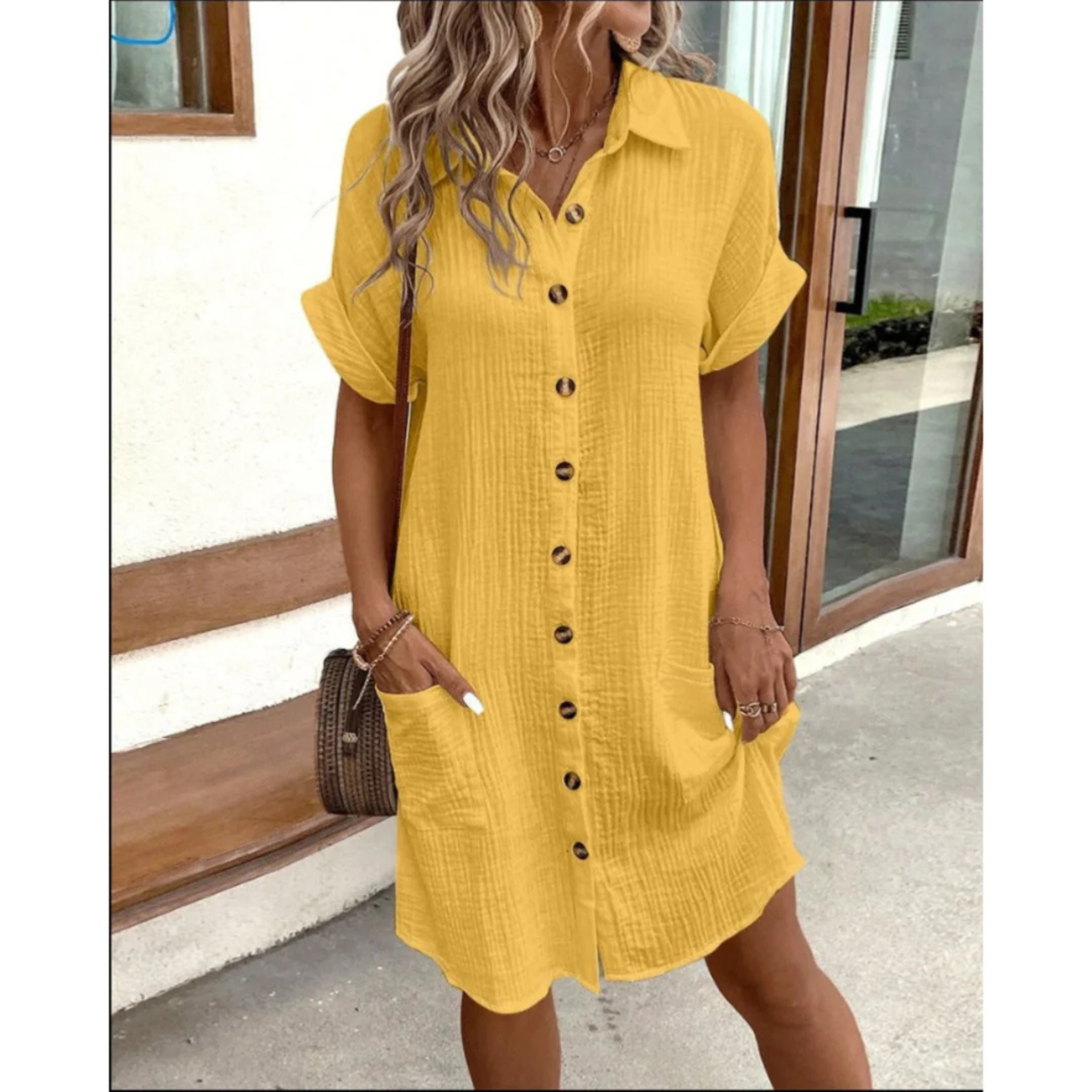 Femmes Robe Chemise | Style Chic