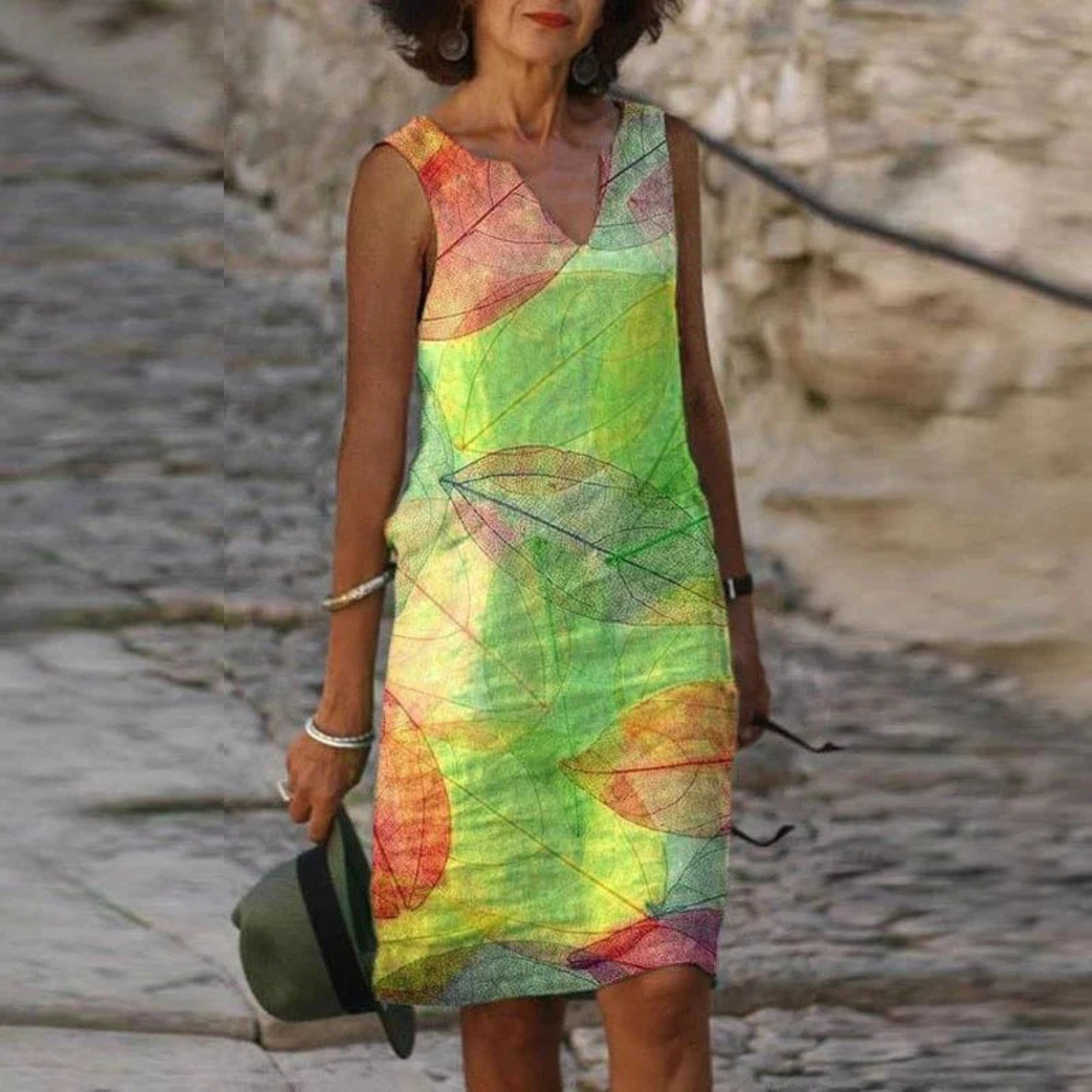 Femmes Robe | Couleurs Vives Stylée