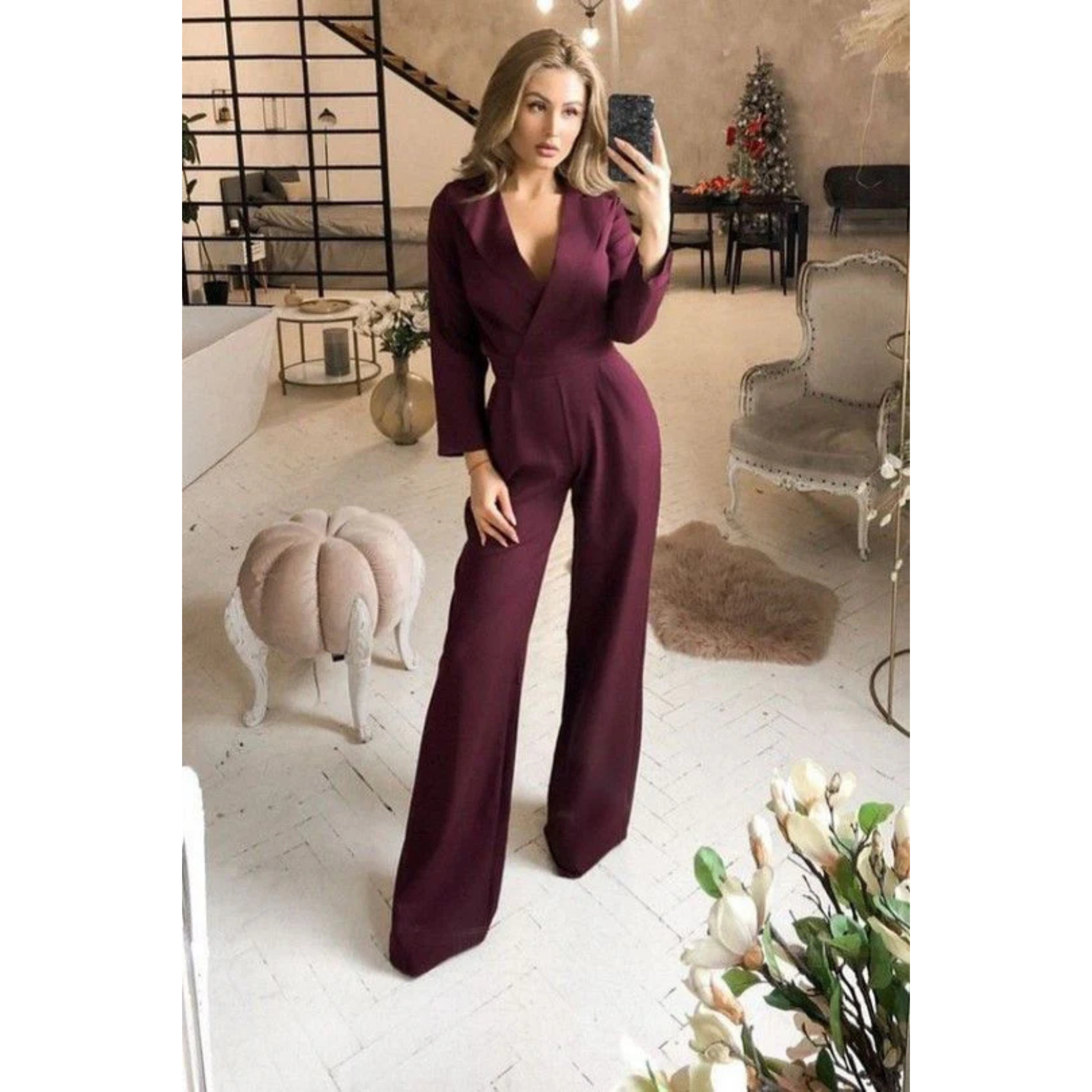 Josseline | Femme Combinaison Élégante | Coupe Structurée