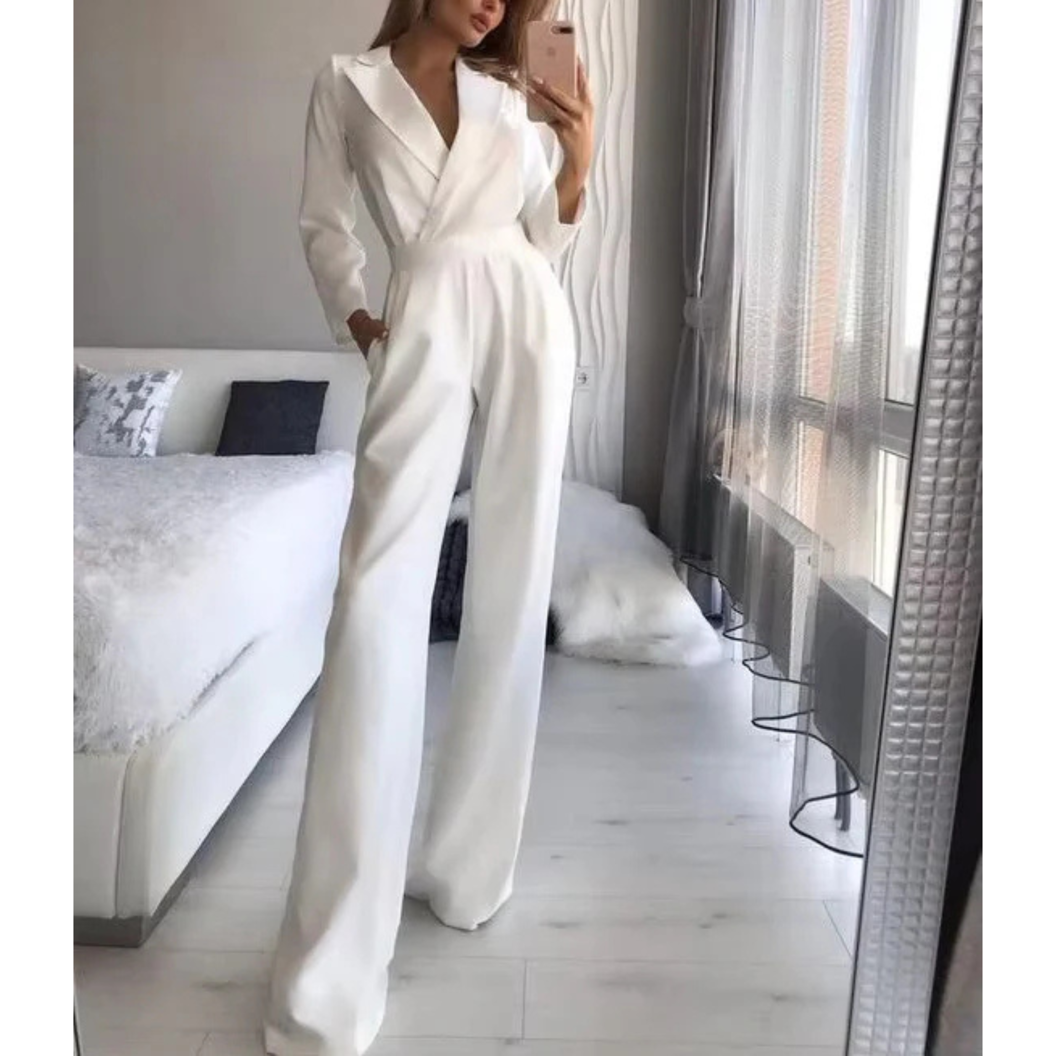 Josseline | Femme Combinaison Élégante | Coupe Structurée