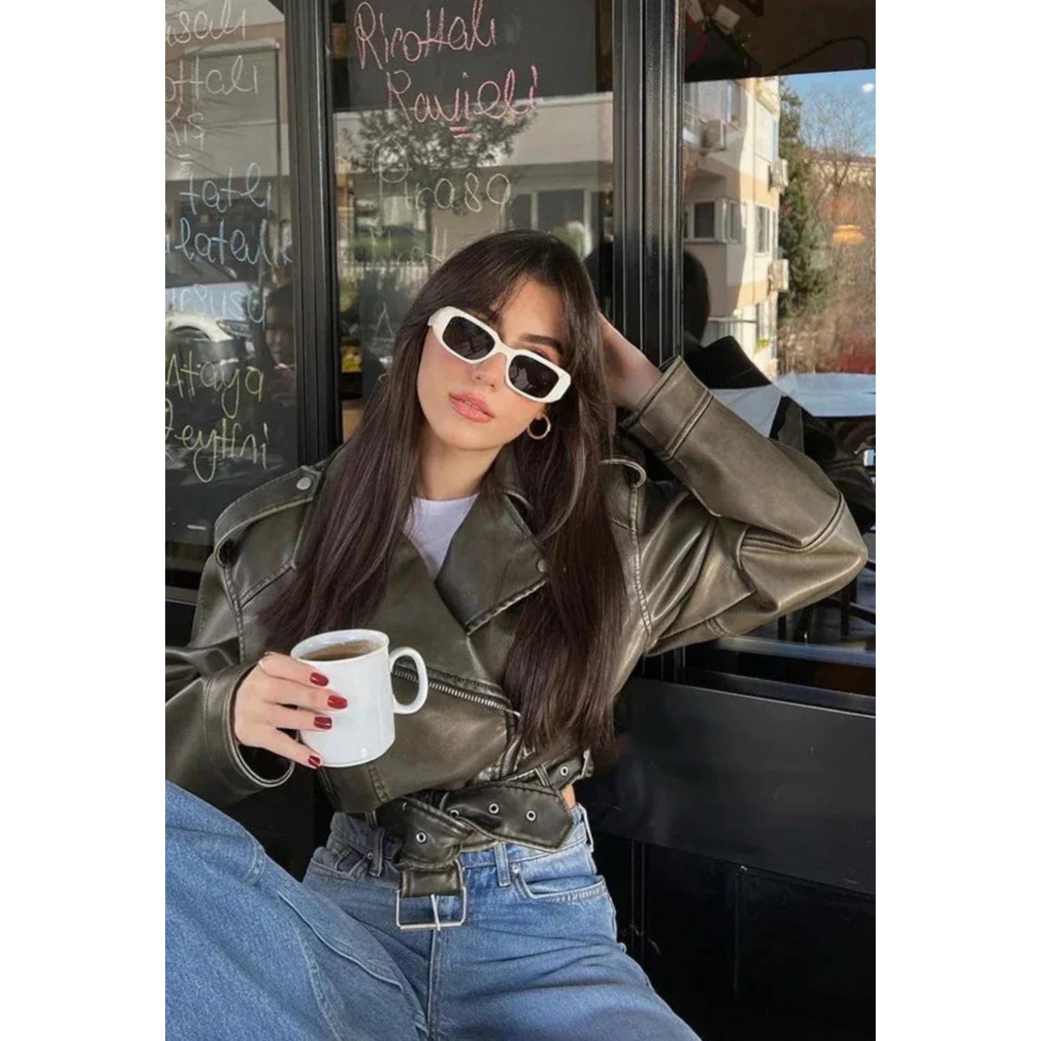 Femmes Veste Courte | Coupe Structurée Moderne