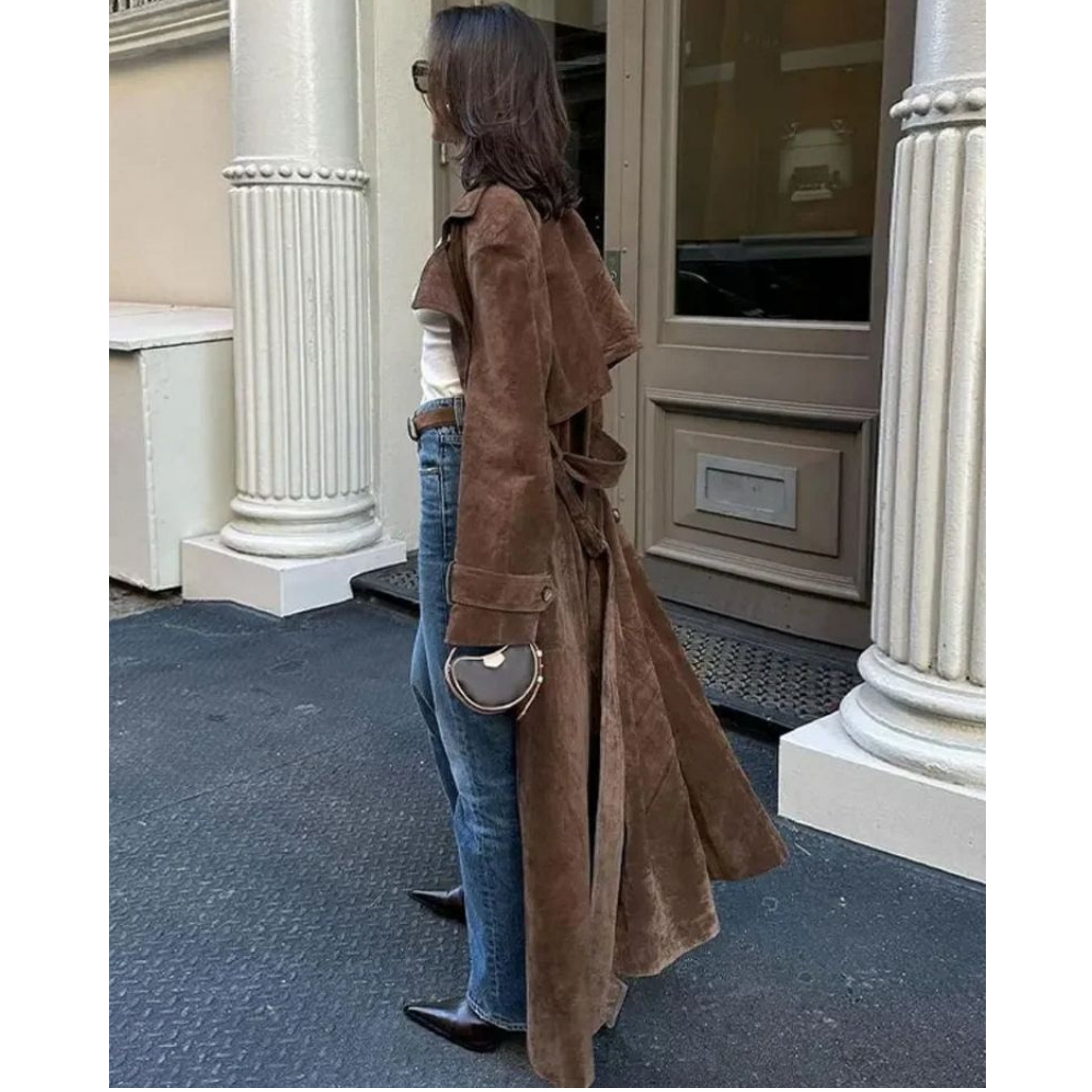Aricie | Trench Coat Pour Femme | Coupe Longue