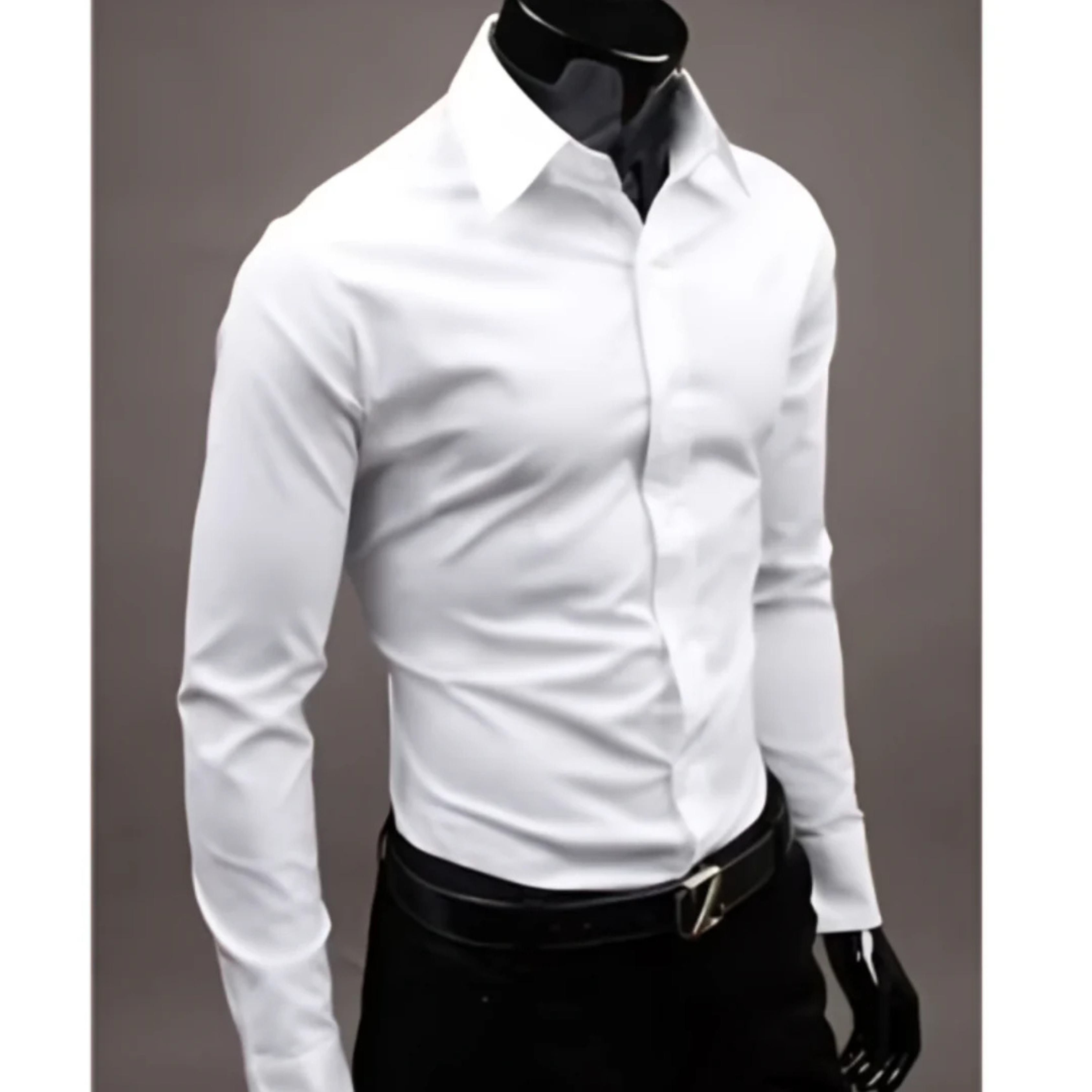 Cassien | Homme Chemise Ajustée | Coupe Structurée et Confortable