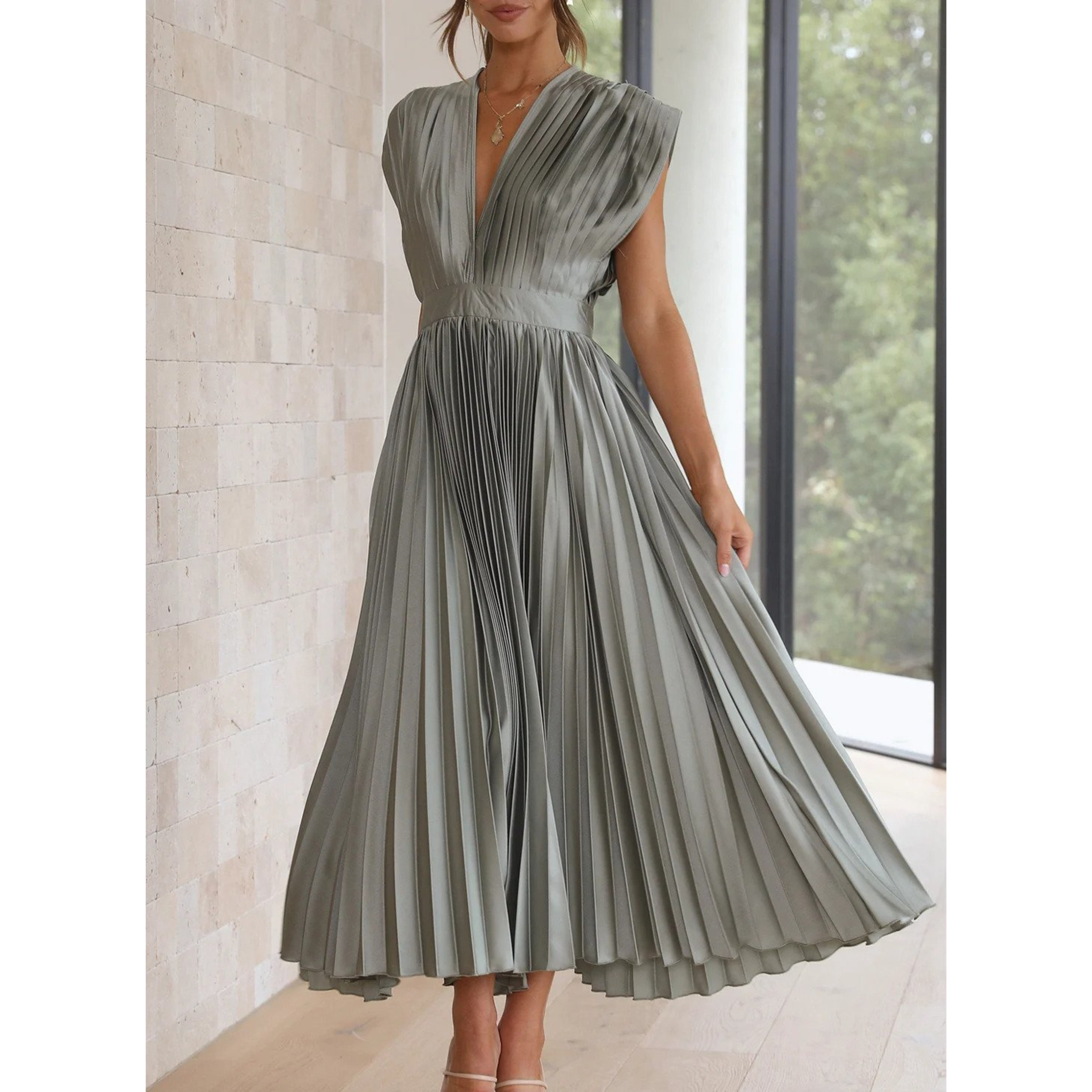 Zéphyrine | Femme Robe Longue | Coupe Fluide et Confortable