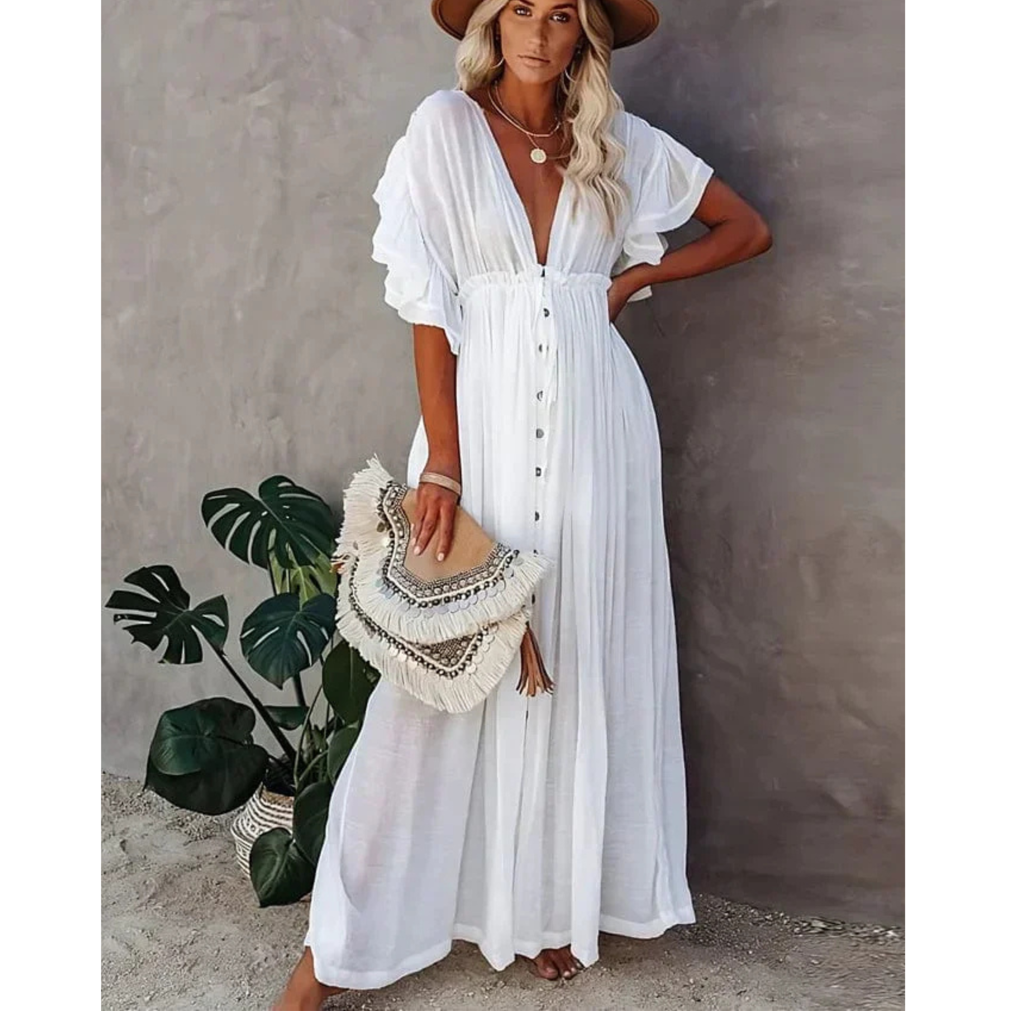 Caprisse | Femme Robe Longue | Fluide et Légère pour l'Été