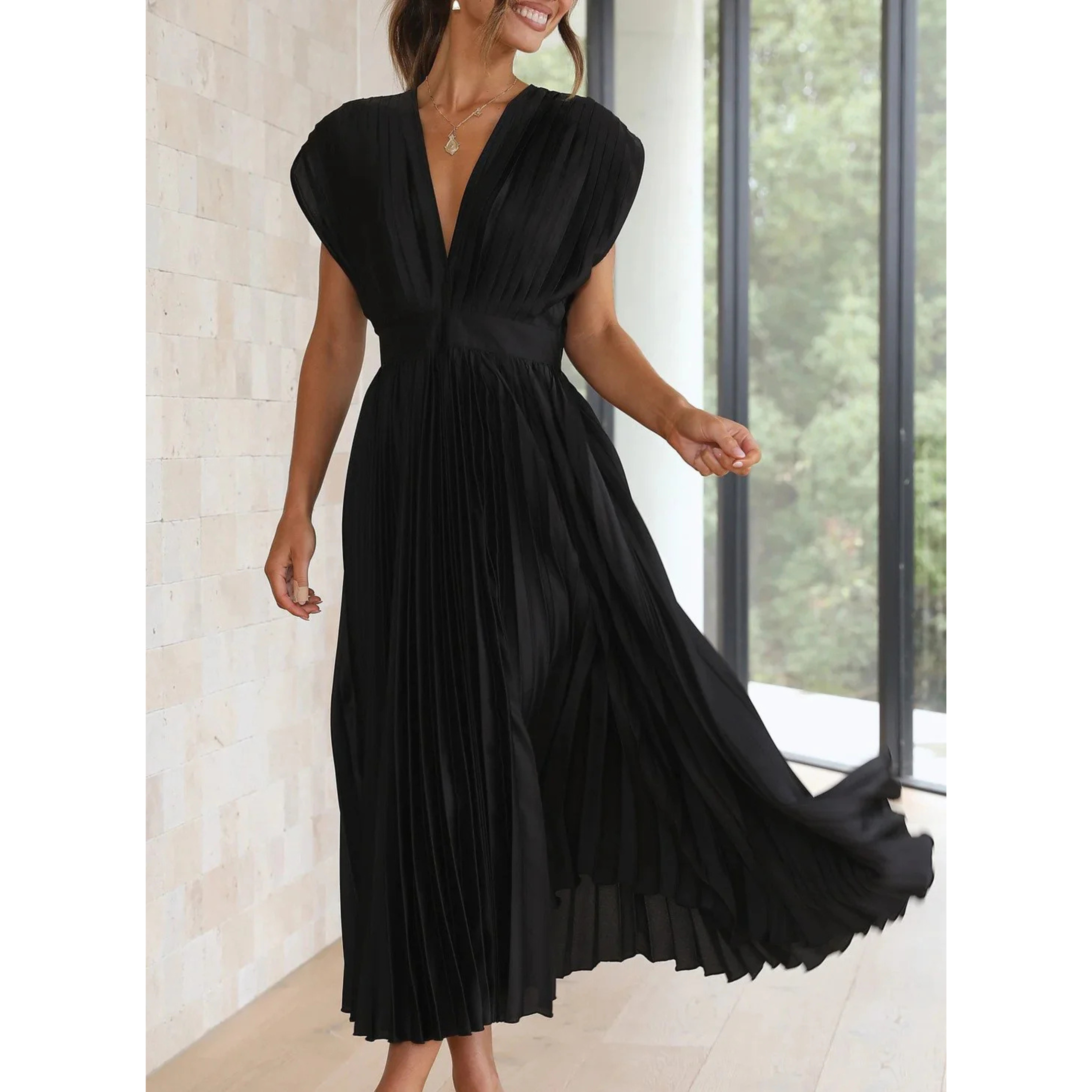 Zéphyrine | Femme Robe Longue | Coupe Fluide et Confortable