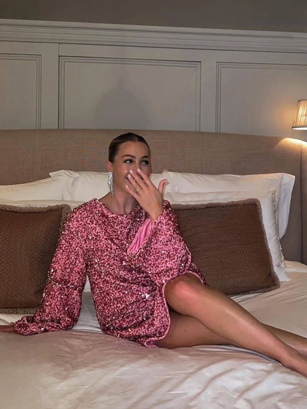 Ambre | Robe scintillante pour femme | Chic