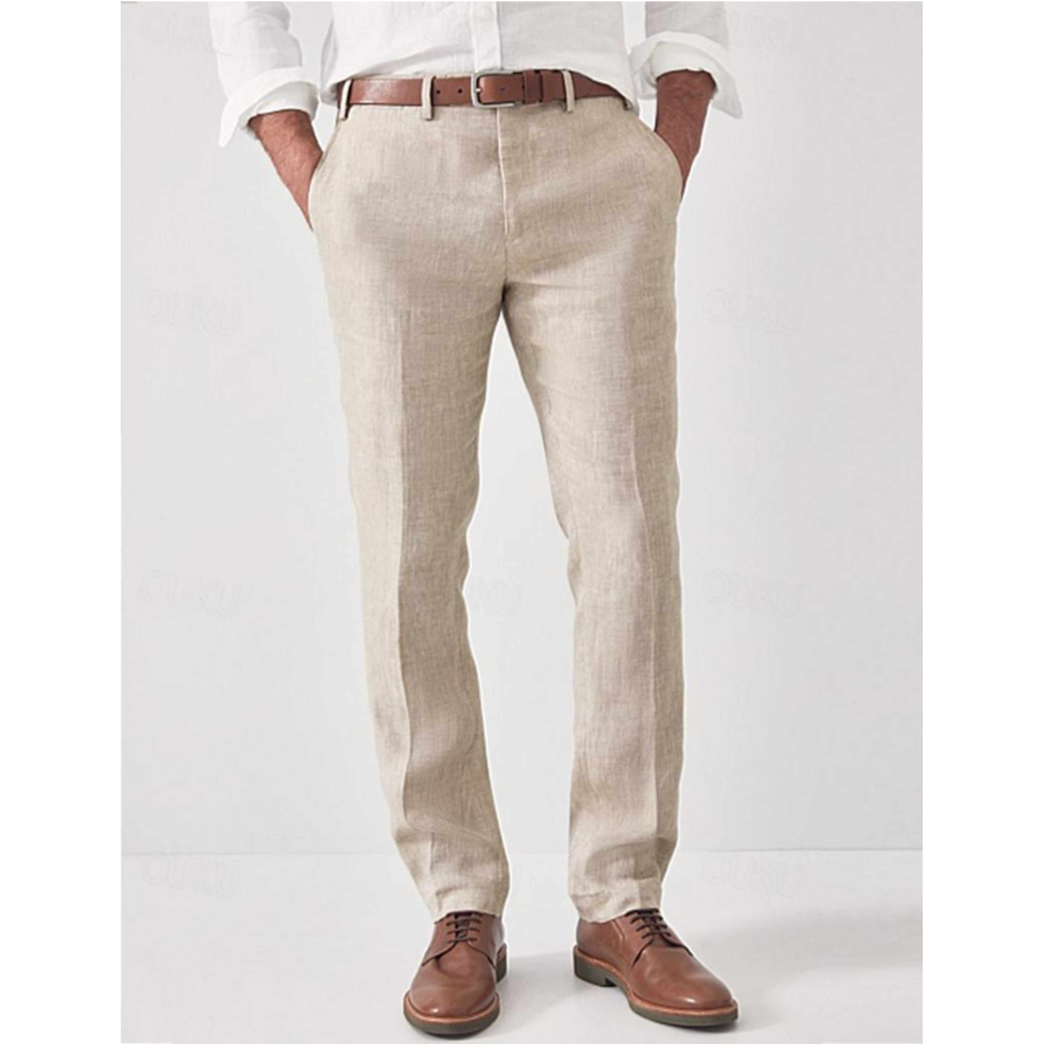 Hommes Pantalon Élégant | Coupe Classique