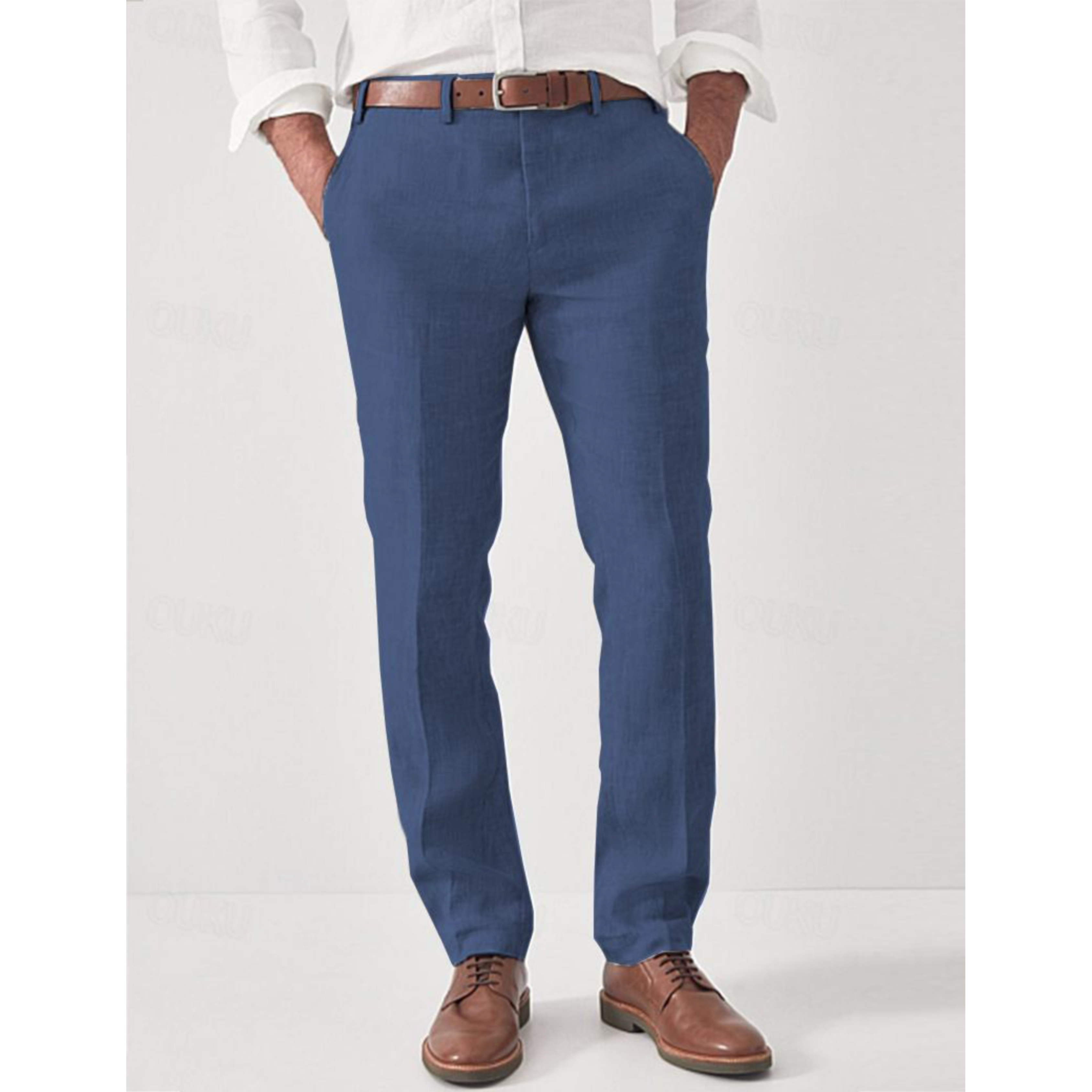 Hommes Pantalon Élégant | Coupe Classique