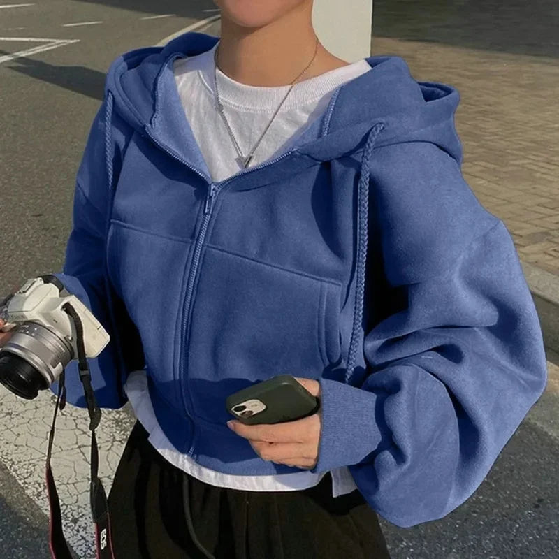 Katia | Sweat d'hiver pour femme | Capuche