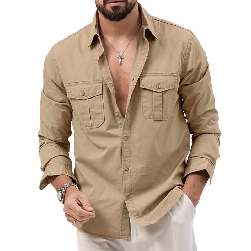 Dwight - Chemise Homme Style Cargo